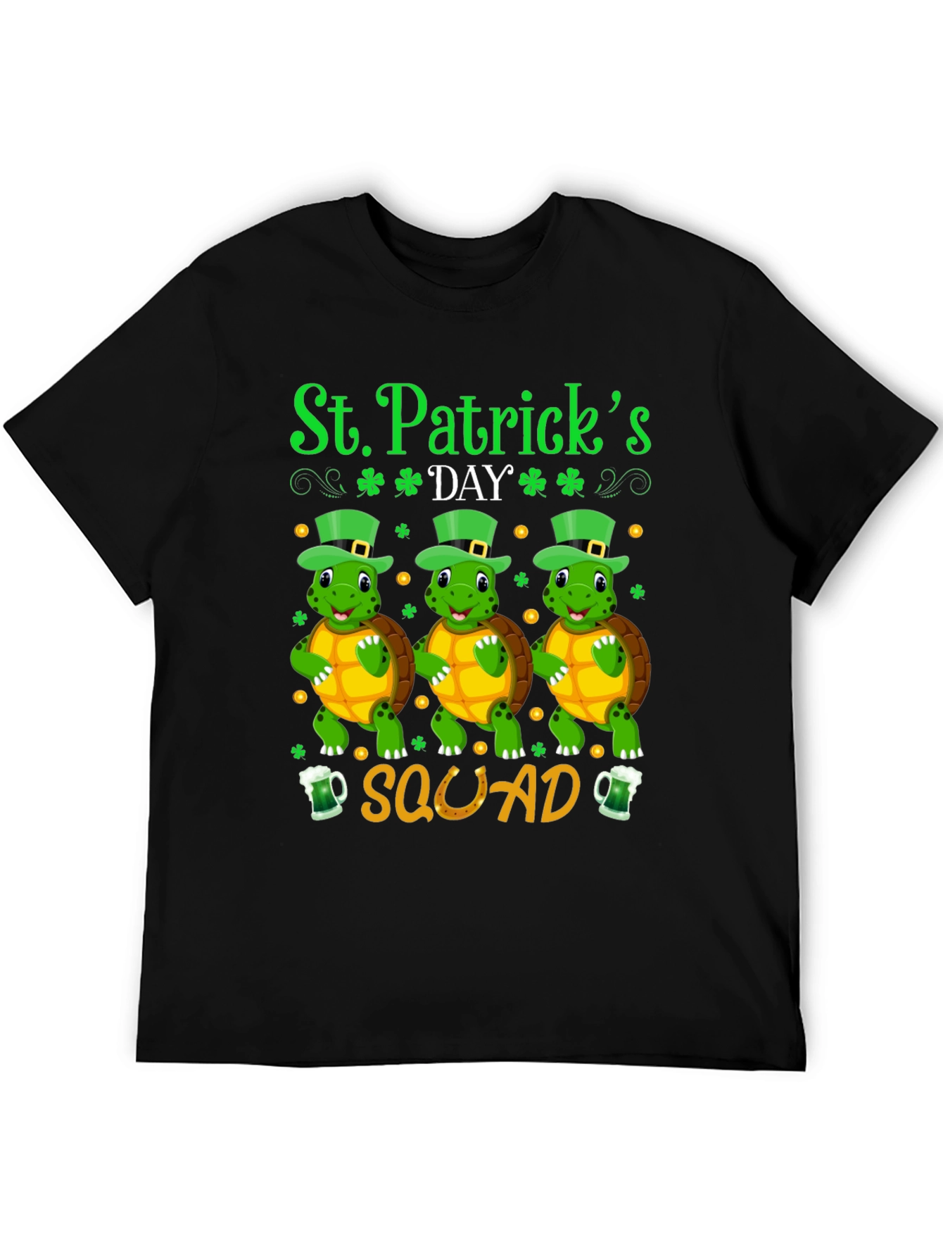 St. Patricks Day Turtle Squad T-Shirt