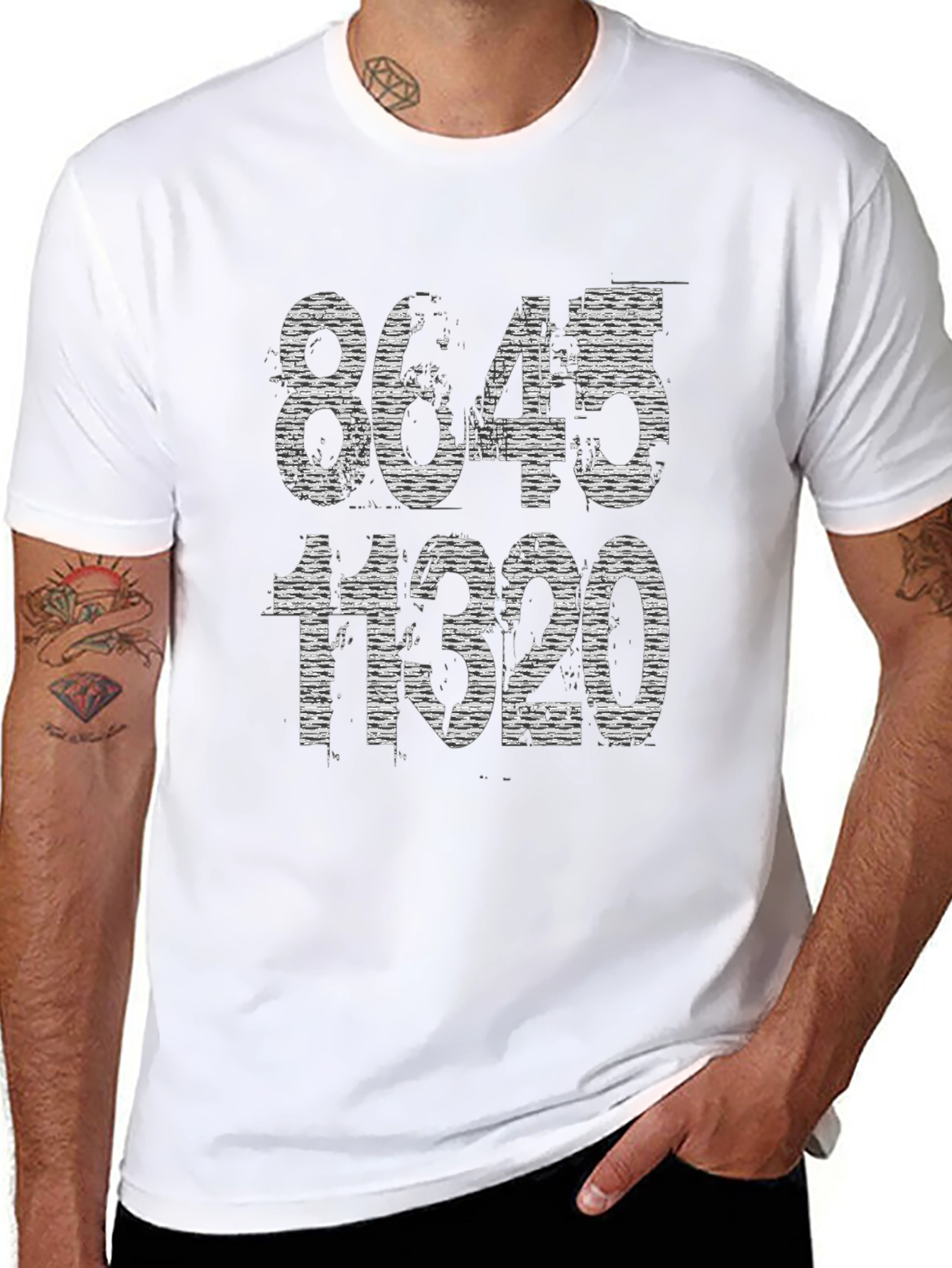 8645 11320 Graphic Tee - Political Statement T-Shirt