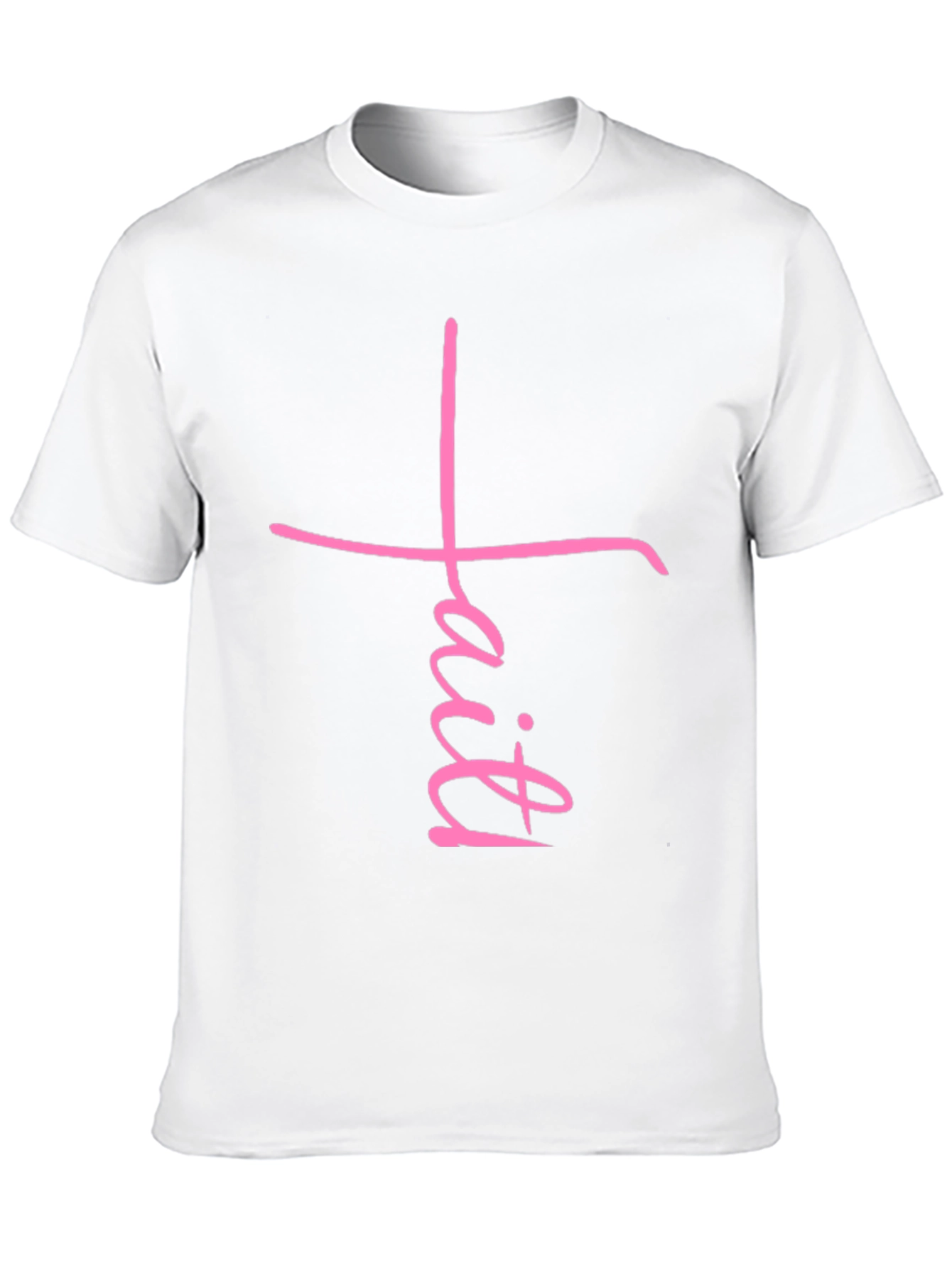 Faith Cross Graphic Tee - Unisex Black T-Shirt