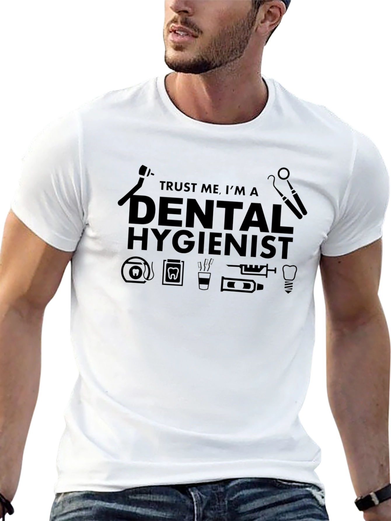 Dental Hygienist T-Shirt - Trust Me Im A...