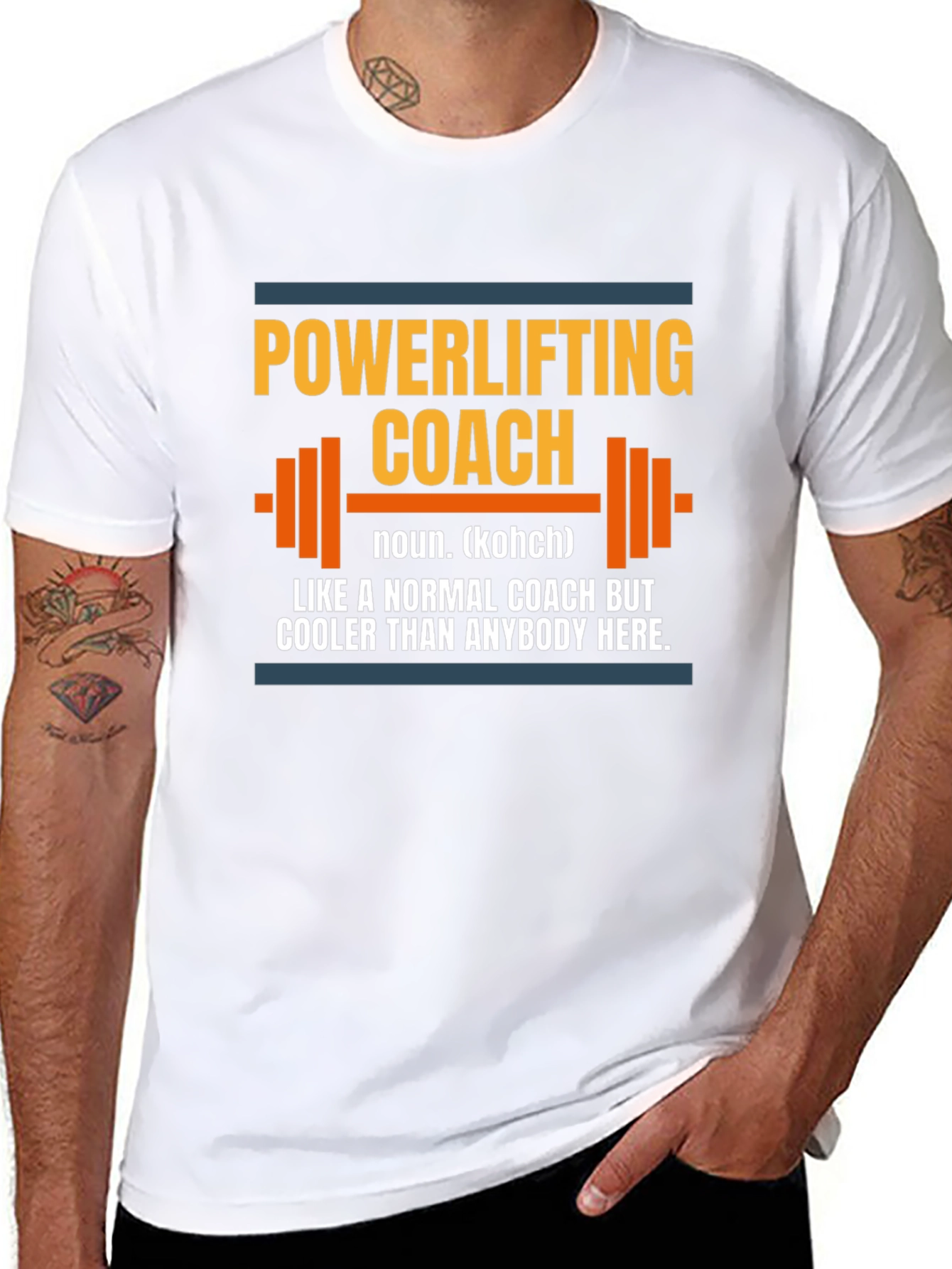 Powerlifting Coach T-Shirt - Funny Gym Workout Tee