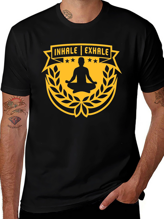 Inhale Exhale Yoga Meditation T-Shirt