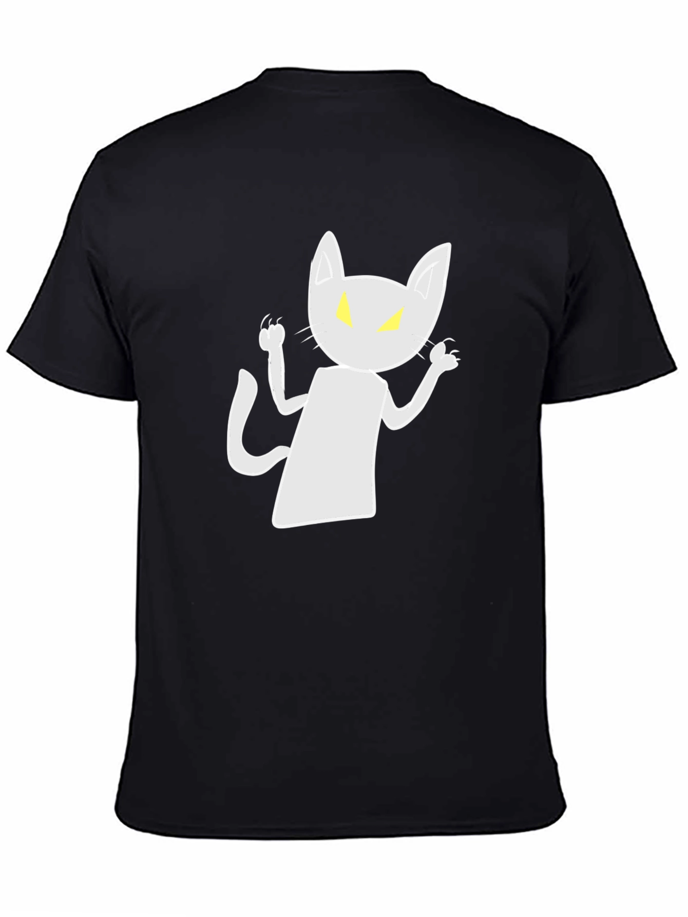 Spooky Cat Graphic Tee - Halloween T-Shirt