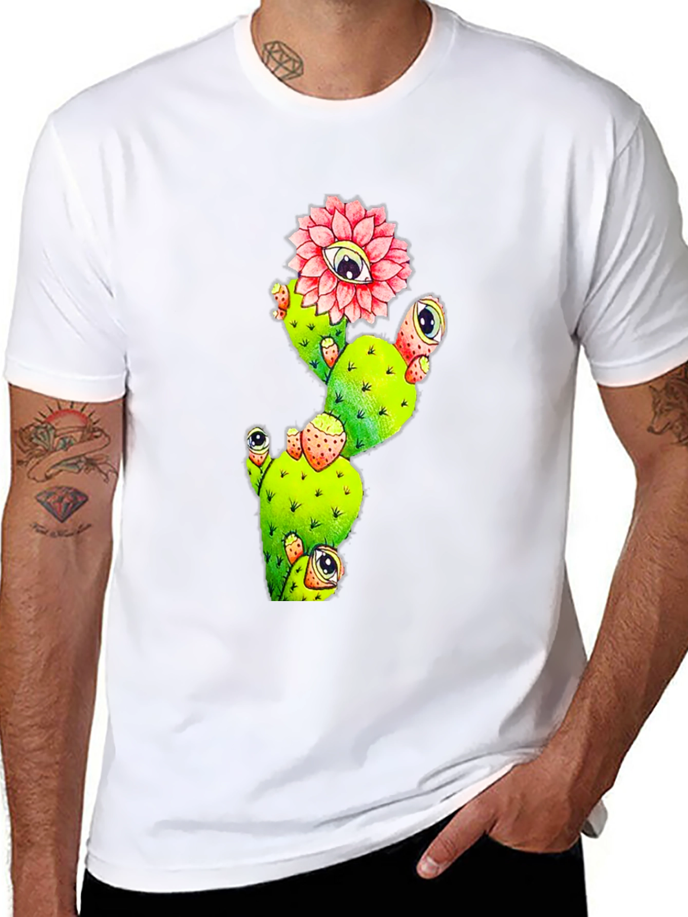 Eye See You Cactus Graphic Tee