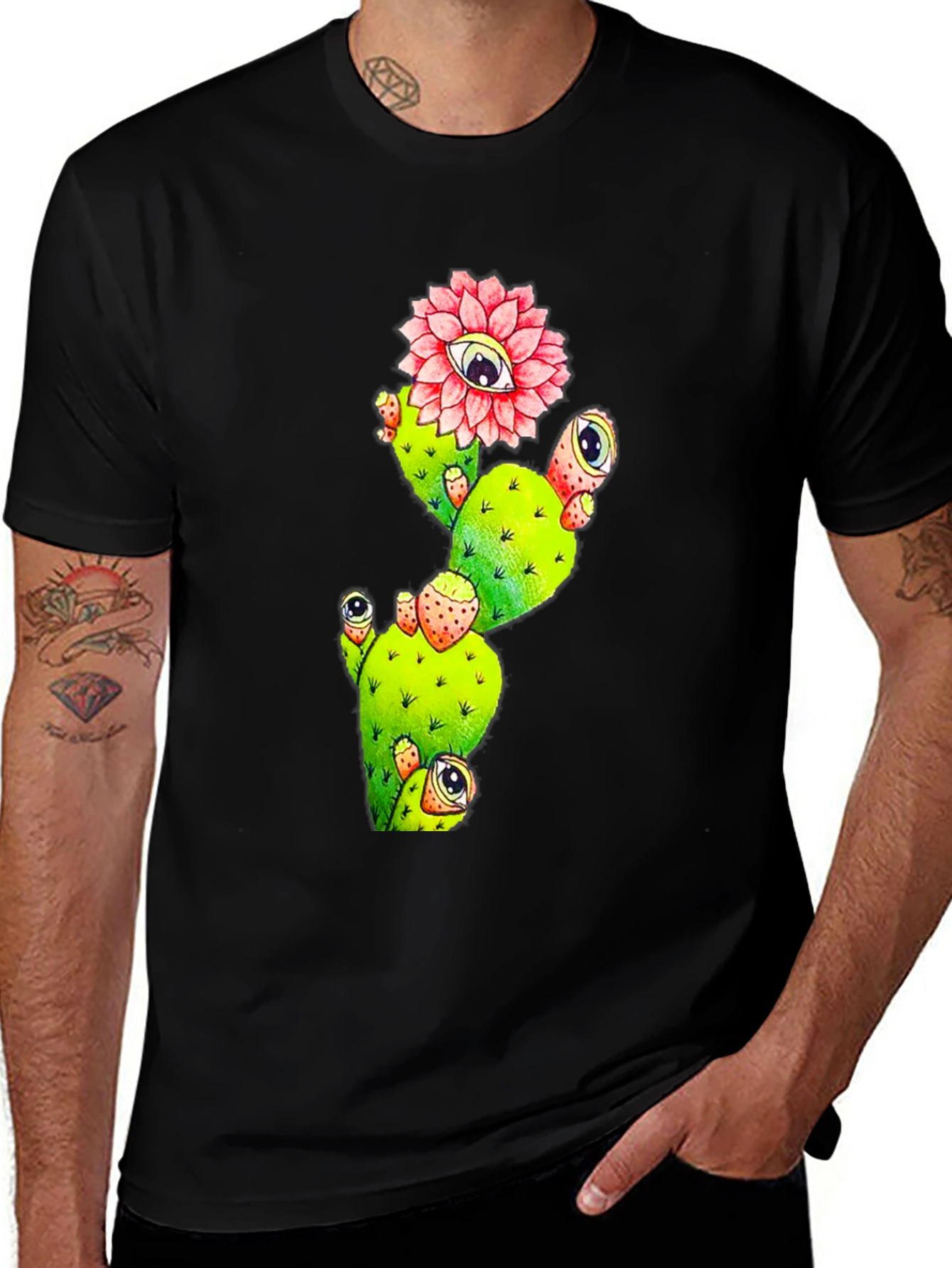 Eye See You Cactus Graphic Tee