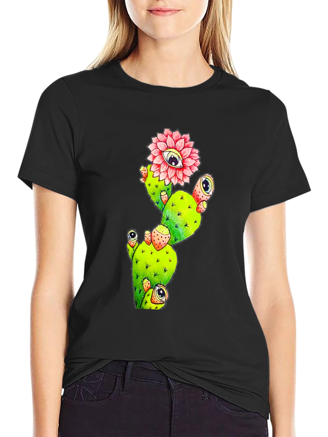 Eye See You Cactus Graphic Tee