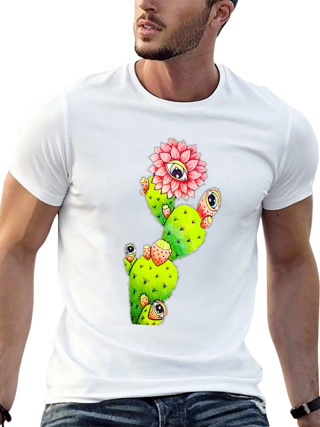 Eye See You Cactus Graphic Tee