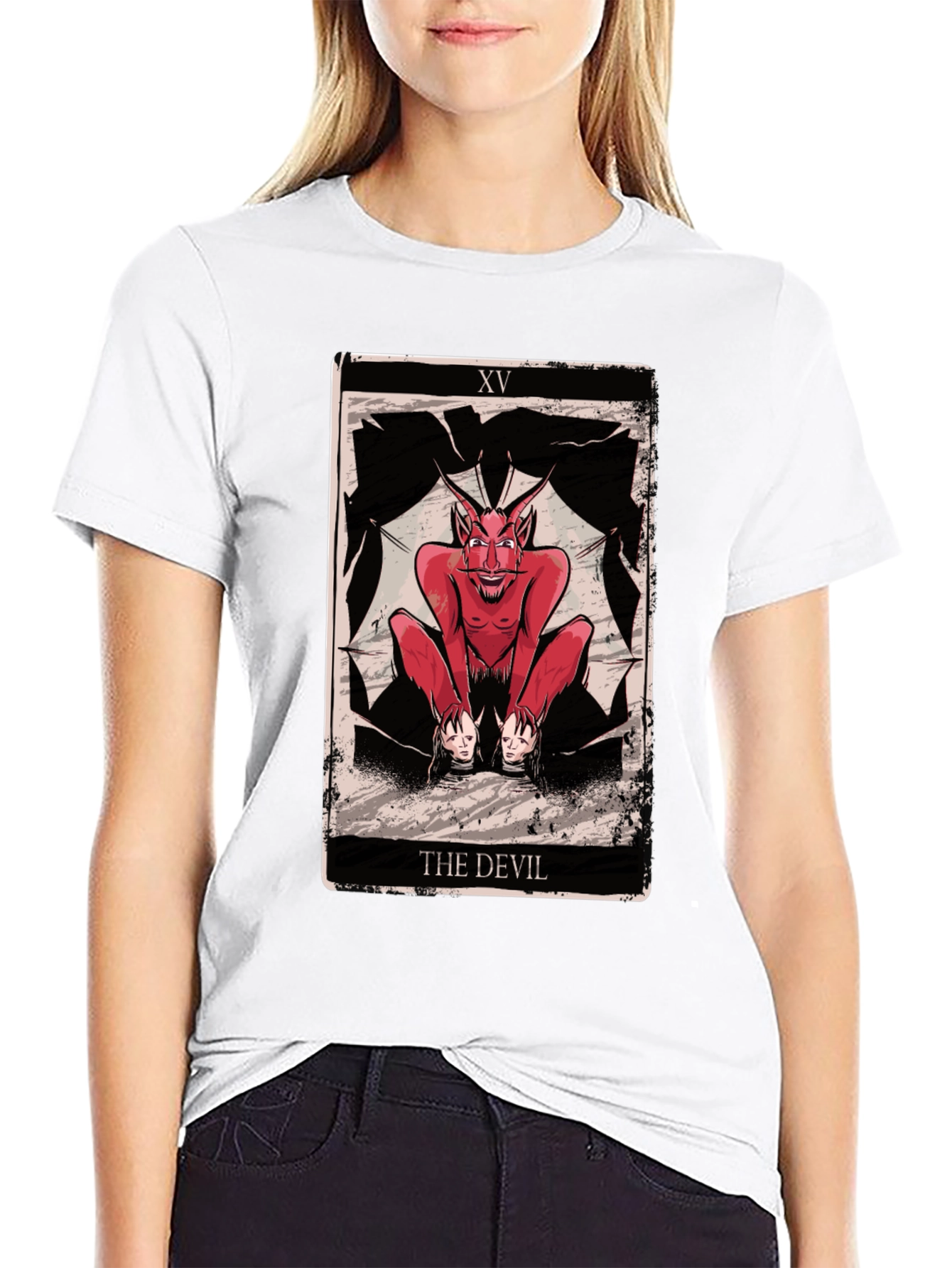 The Devil Tarot Card Graphic T-Shirt