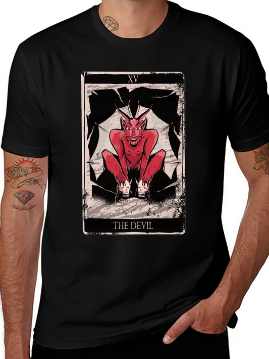 The Devil Tarot Card Graphic T-Shirt