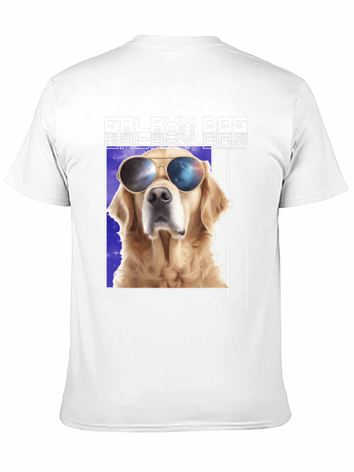 Galaxy Dog T-Shirt - Cool Canine in Space Shades
