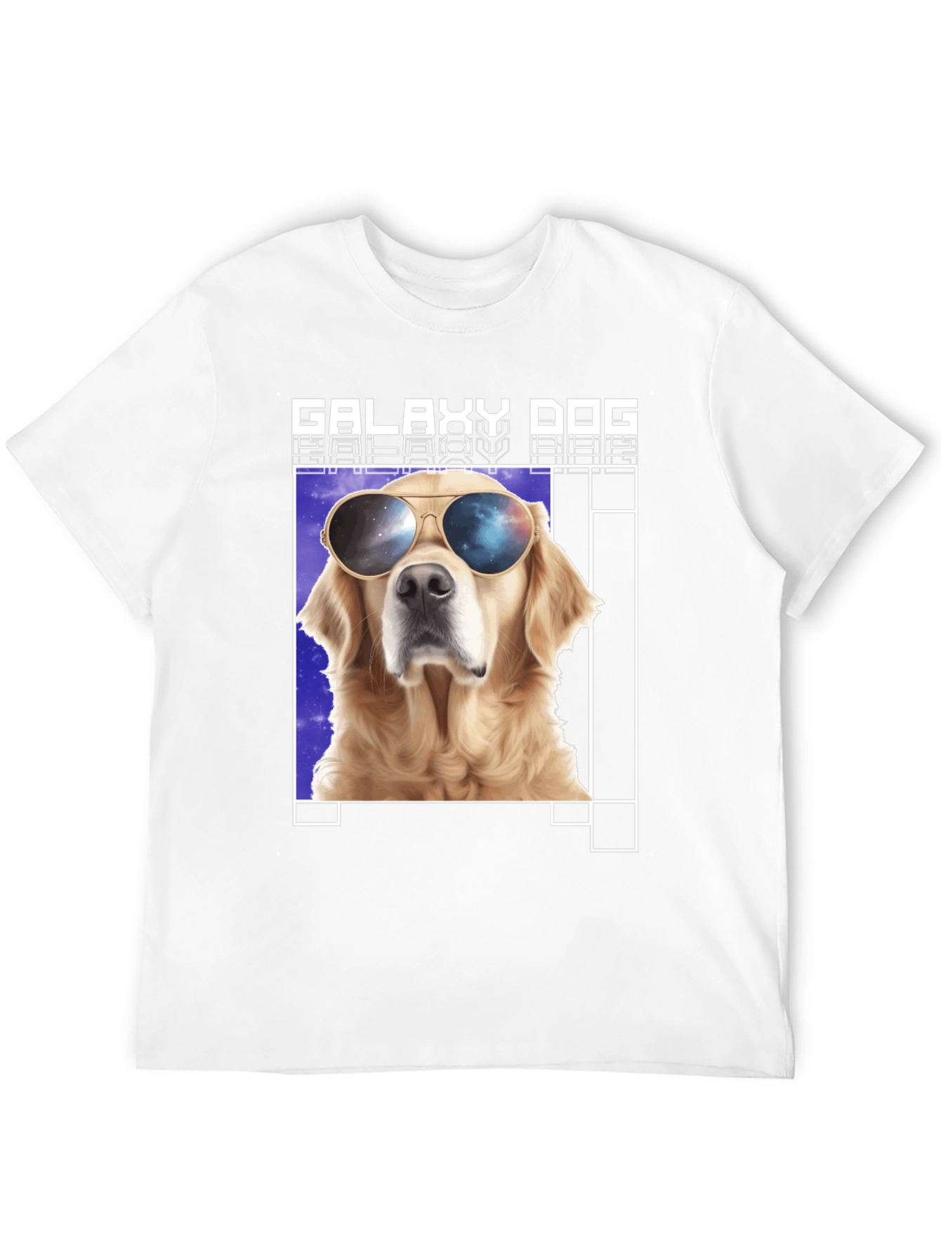 Galaxy Dog T-Shirt - Cool Canine in Space Shades