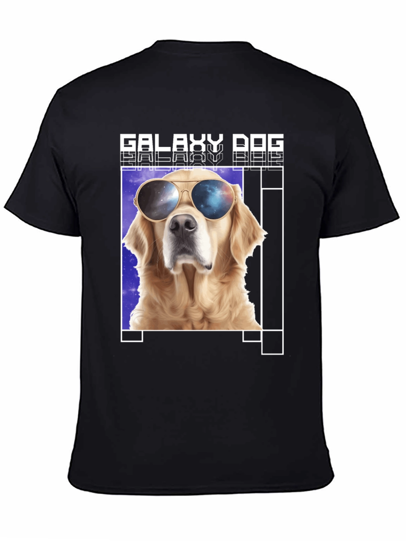 Galaxy Dog T-Shirt - Cool Canine in Space Shades
