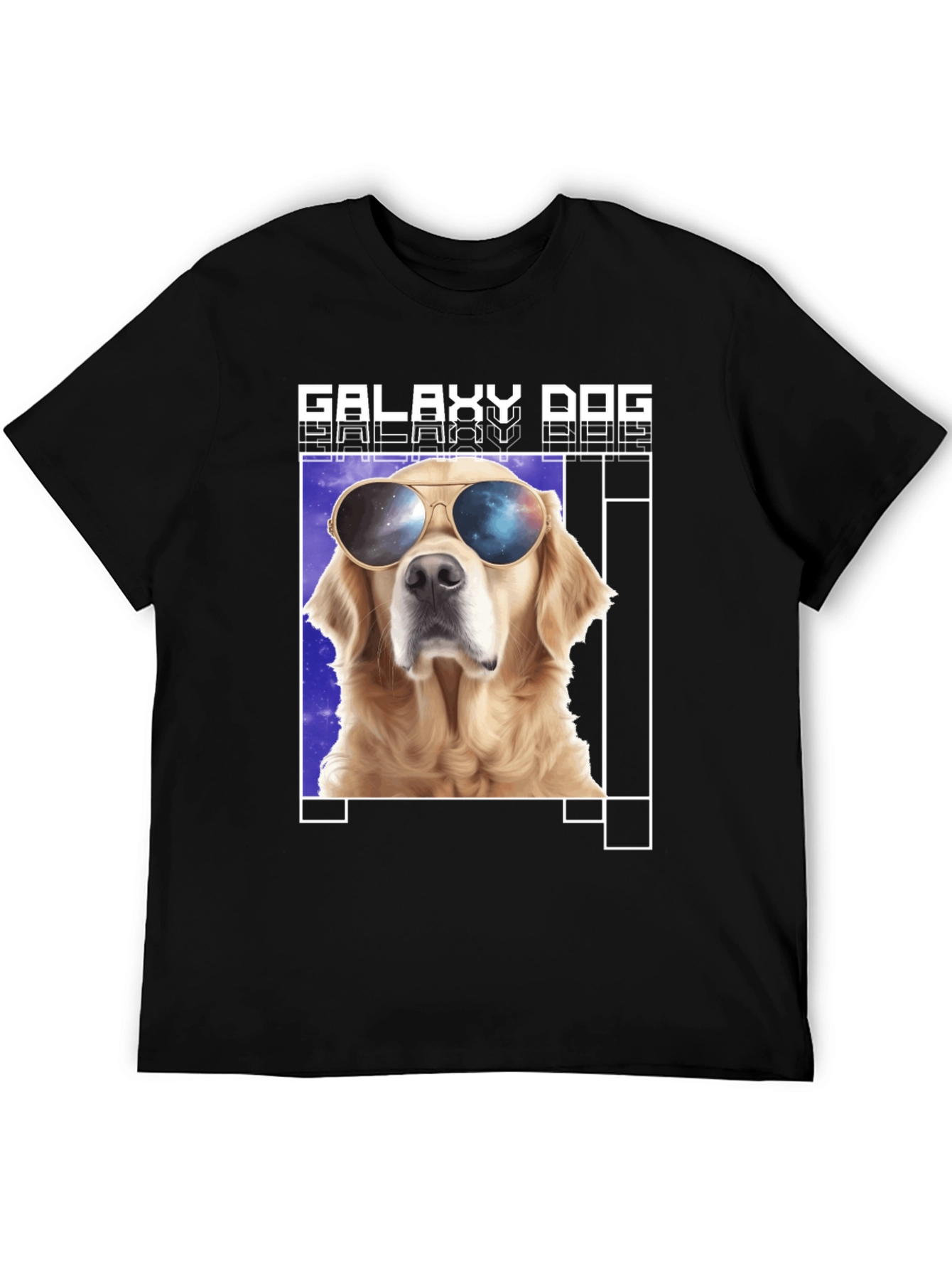 Galaxy Dog T-Shirt - Cool Canine in Space Shades