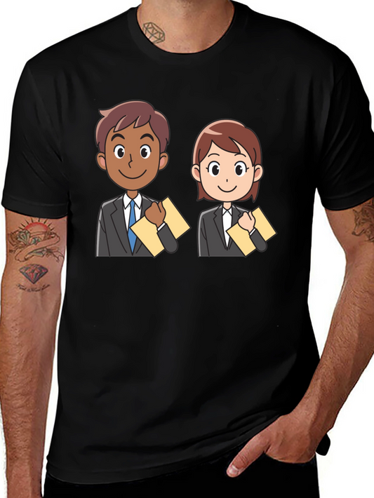 Business Ready Cartoon T-Shirt