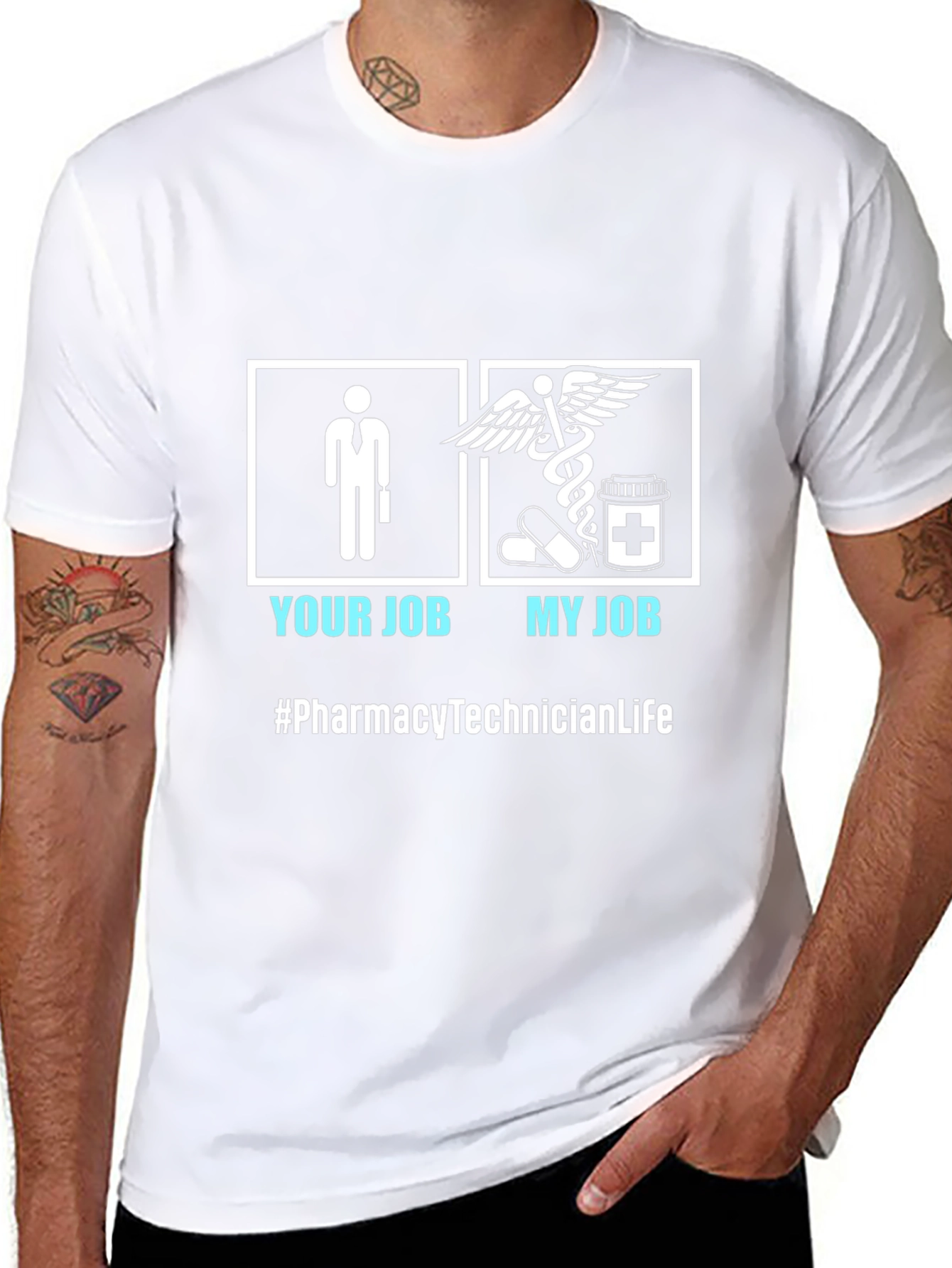 Pharmacy Technician Life T-Shirt - Job Humor Tee