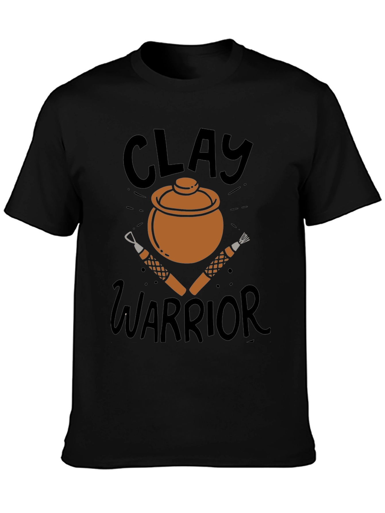 Clay Warrior Graphic Tee - Pottery Lovers T-Shirt