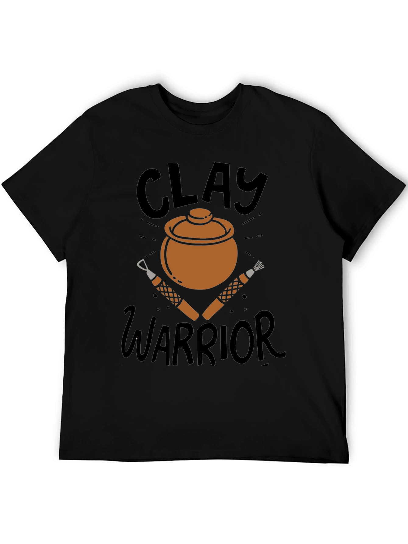 Clay Warrior Graphic Tee - Pottery Lovers T-Shirt