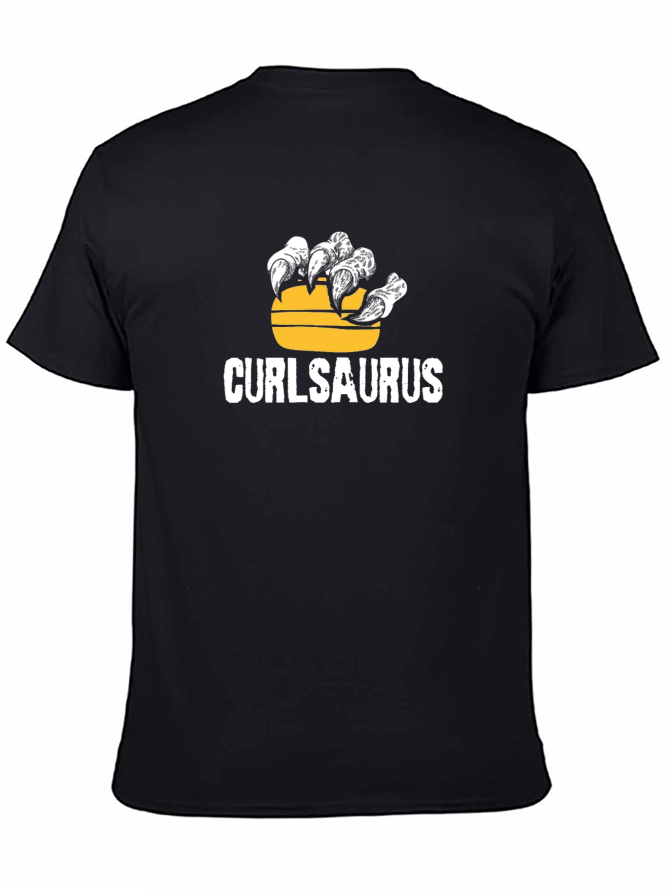 Curlsaurus Funny Graphic T-Shirt