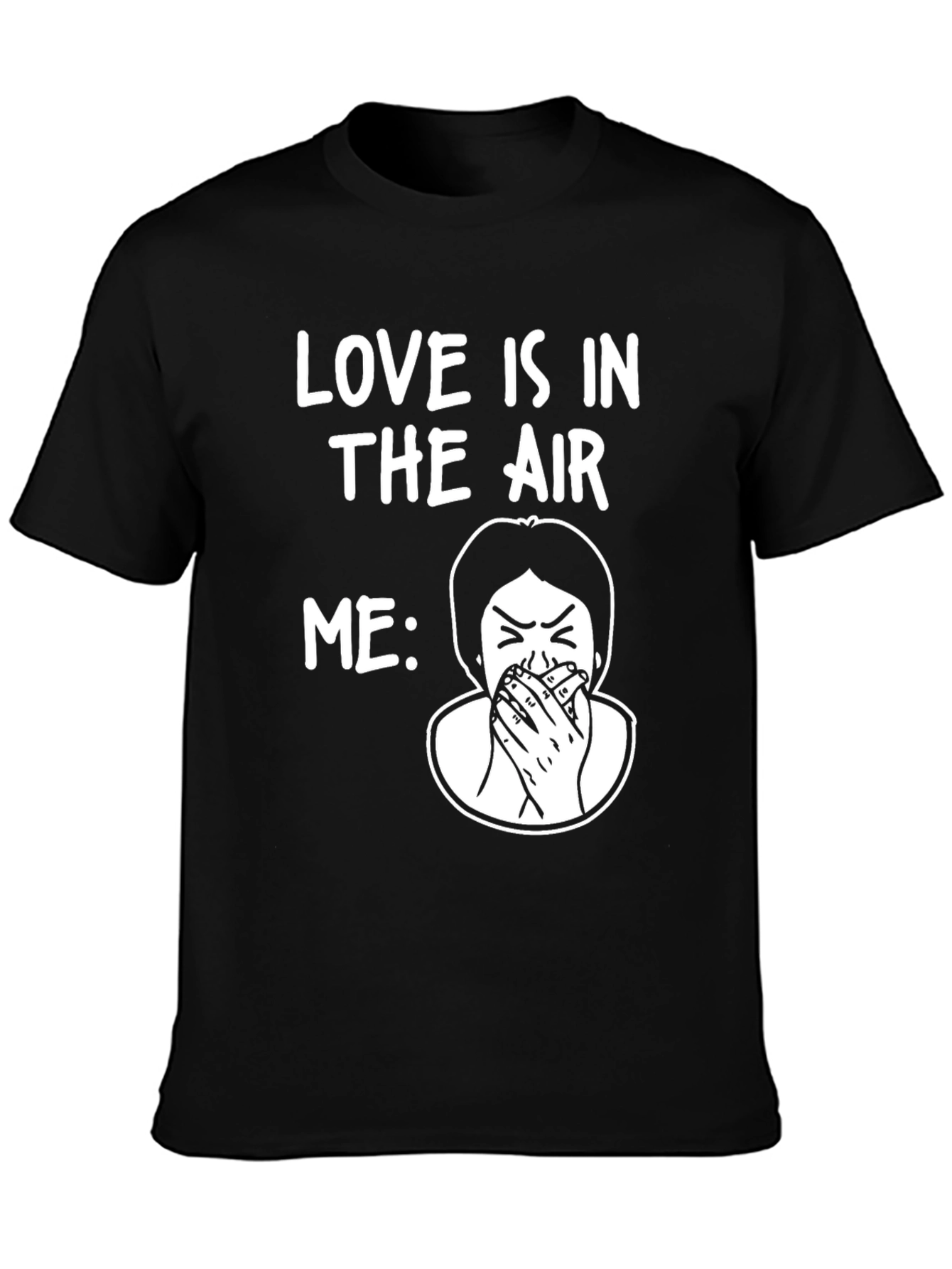 Love Is In The Air Funny Graphic Tee