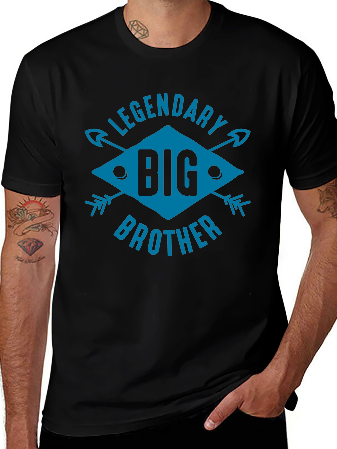 Legendary Big Brother Graphic T-Shirt