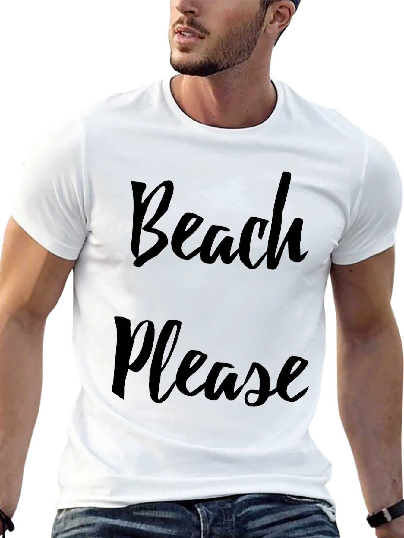 Beach Please Graphic T-Shirt - Unisex