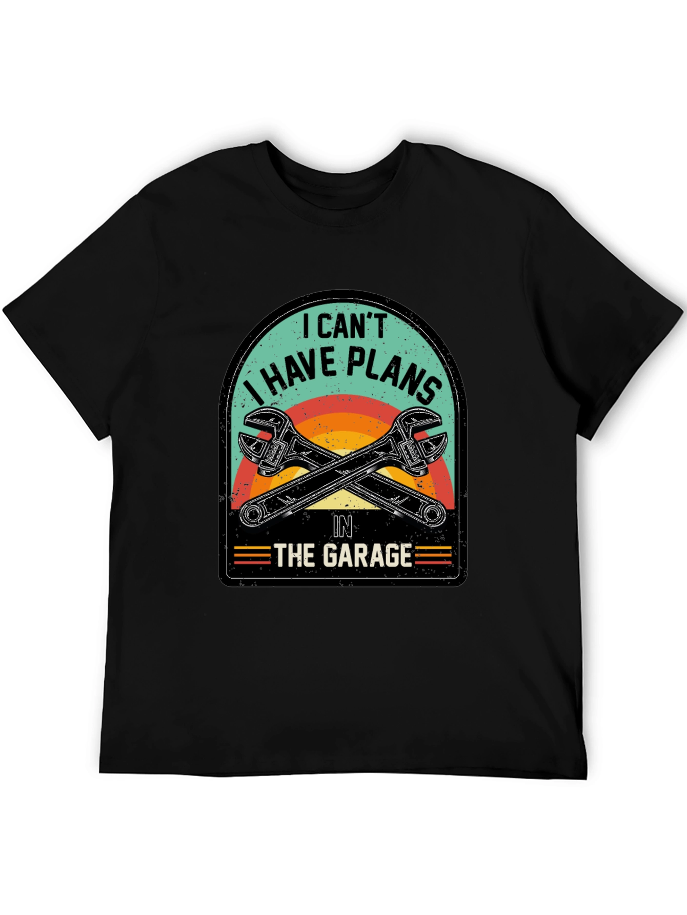 Garage Plans T-Shirt - Mechanic Humor Tee