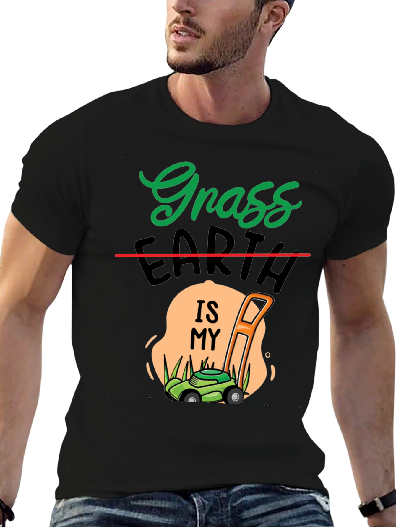 Grass Earth Is My Turf - Gardening T-Shirt