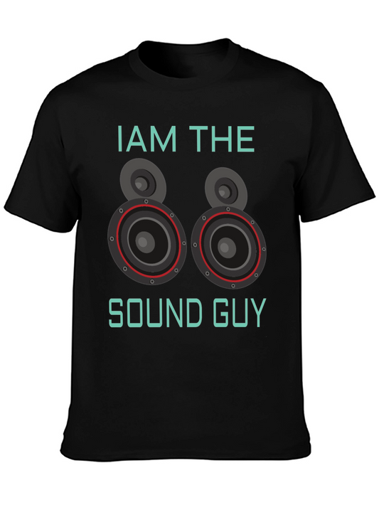 Sound Guy Graphic T-Shirt - Music Lover Tee