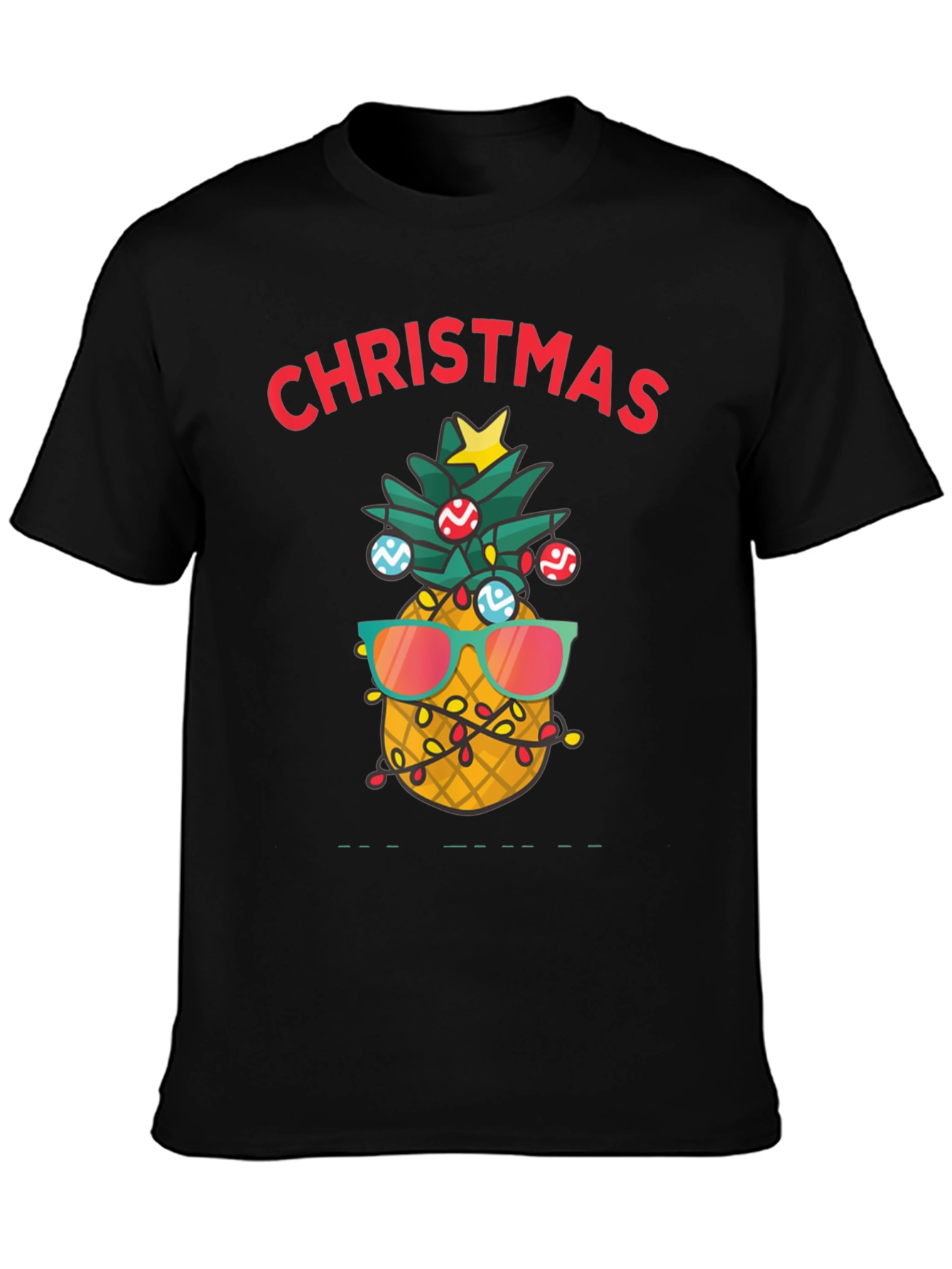 Christmas Pineapple T-Shirt