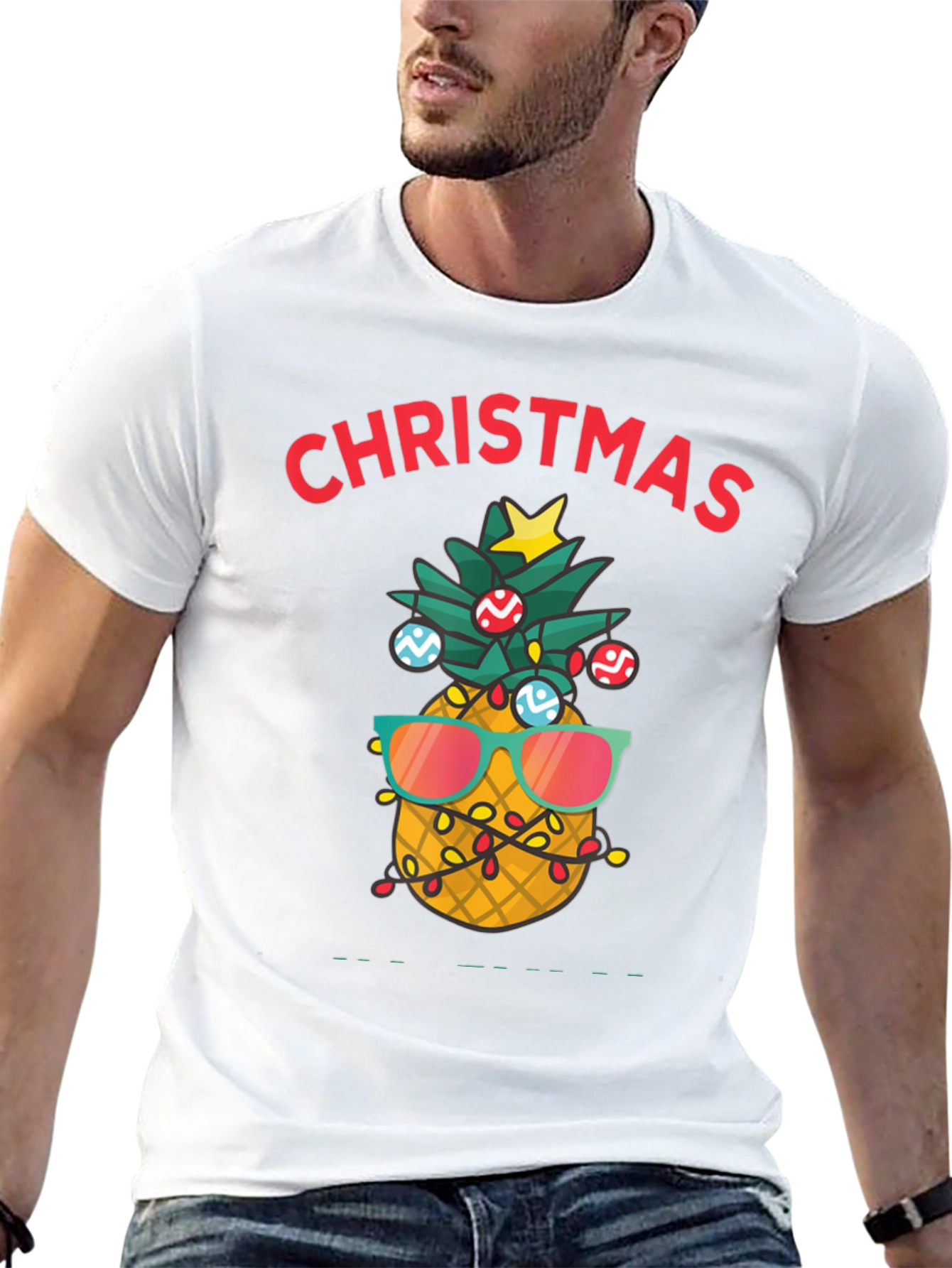 Christmas Pineapple T-Shirt
