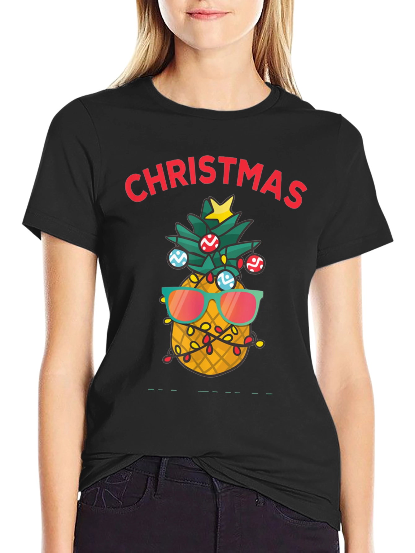 Christmas Pineapple T-Shirt
