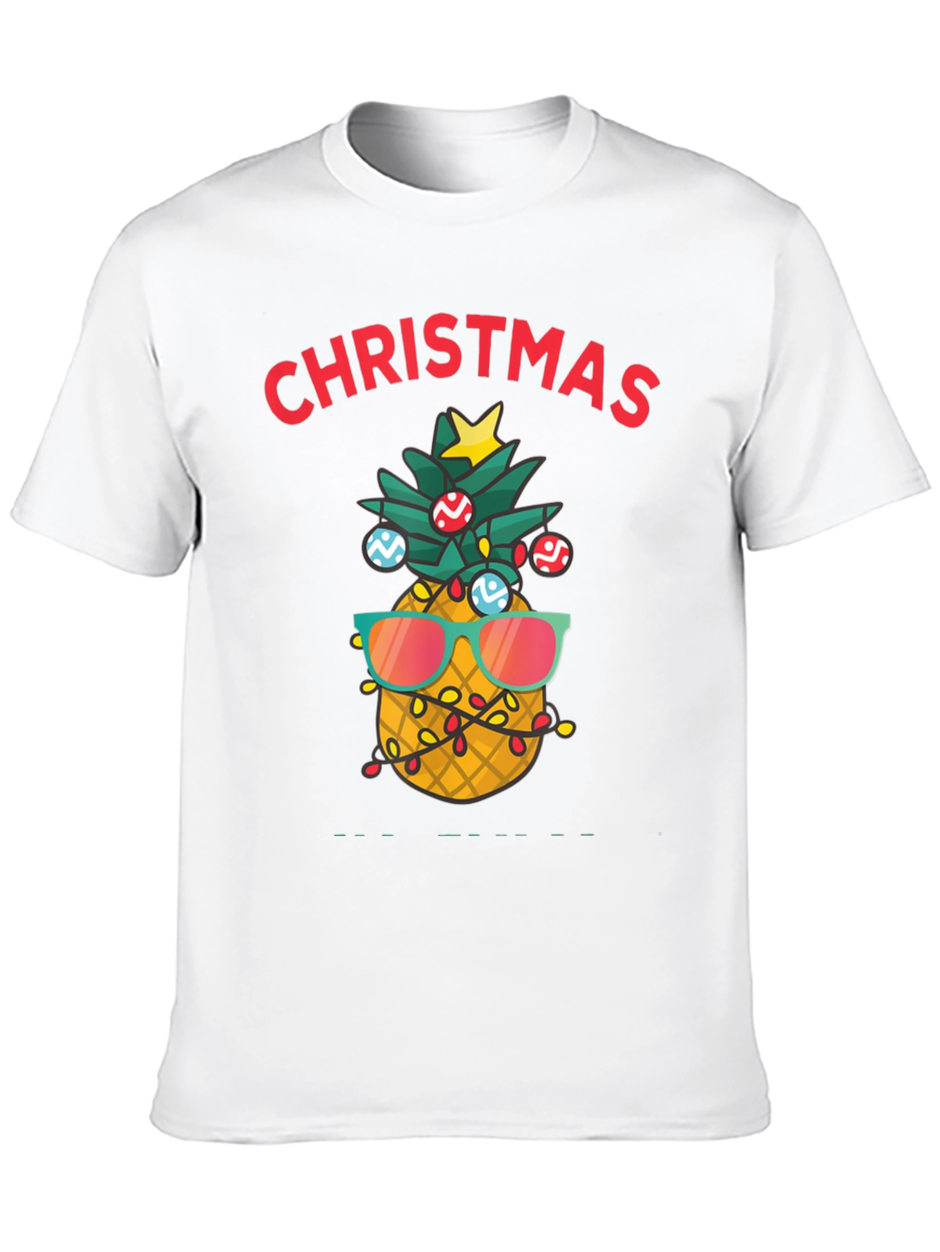 Christmas Pineapple T-Shirt