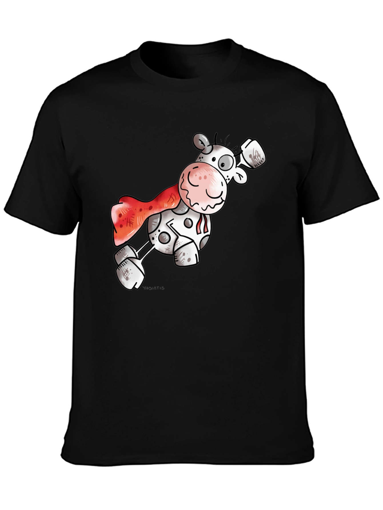 Super Cow T-Shirt: Funny Cartoon Hero Tee