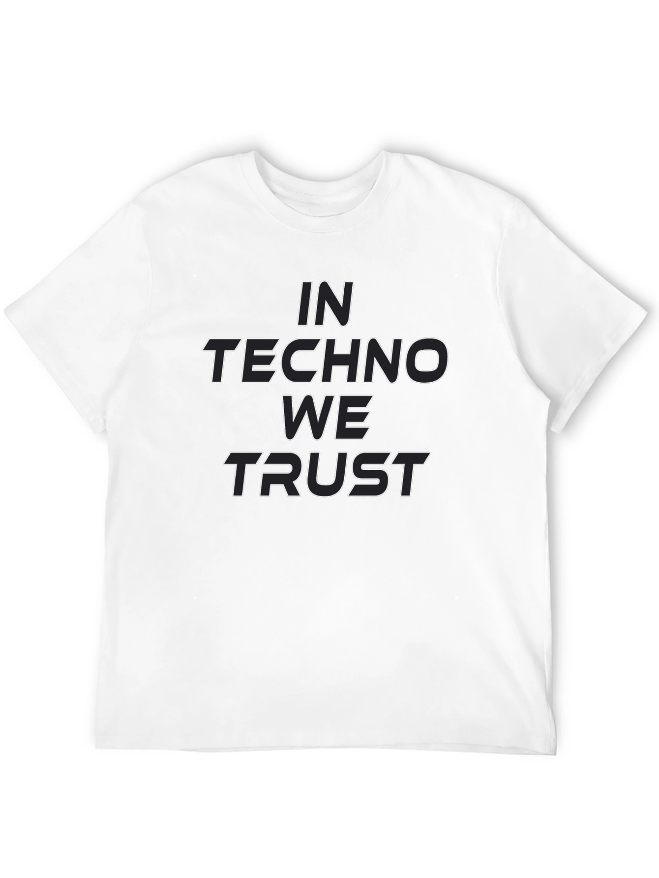 In Techno We Trust Graphic Tee