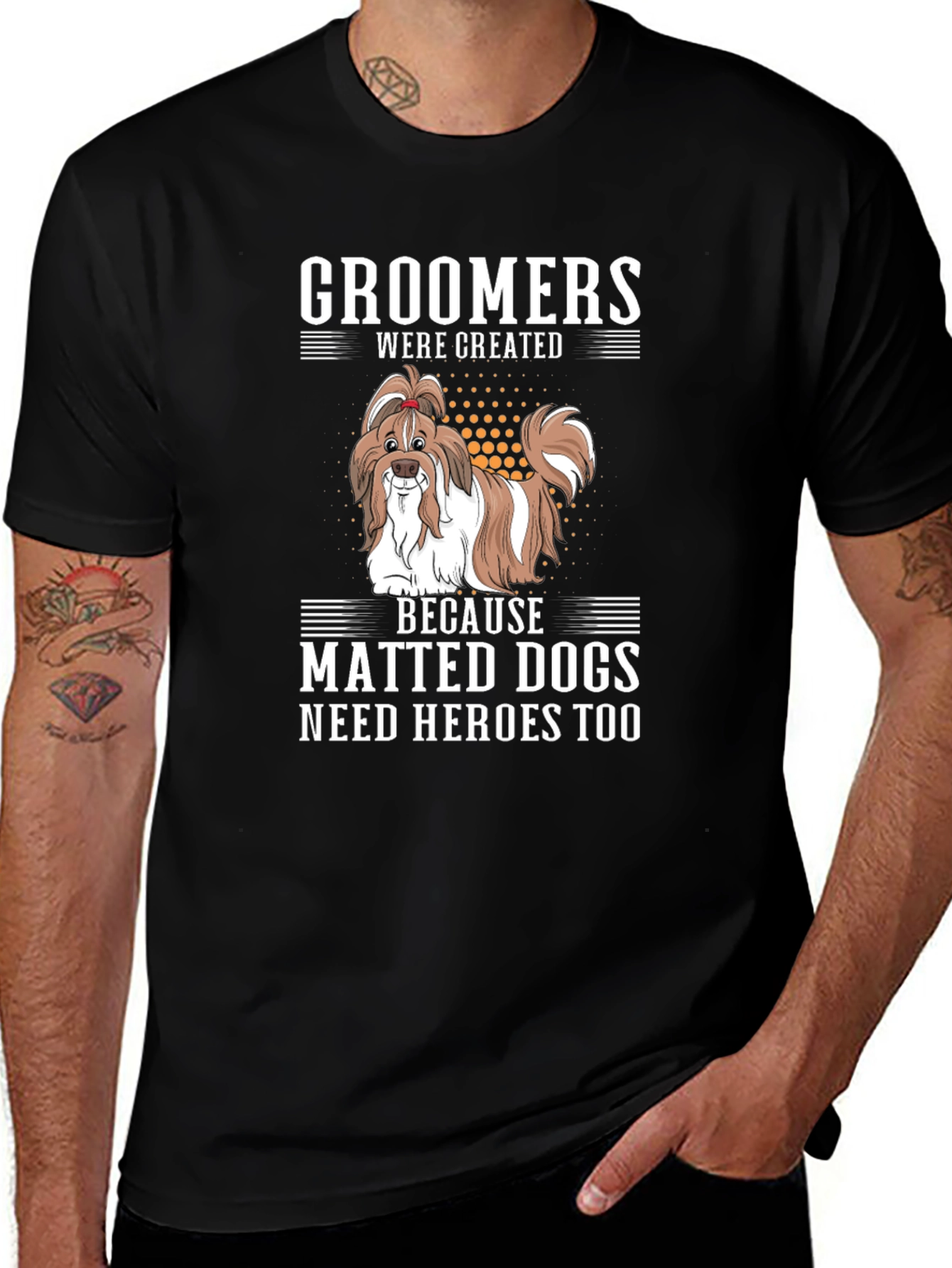 Groomers: Matted Dogs Need Heroes T-Shirt
