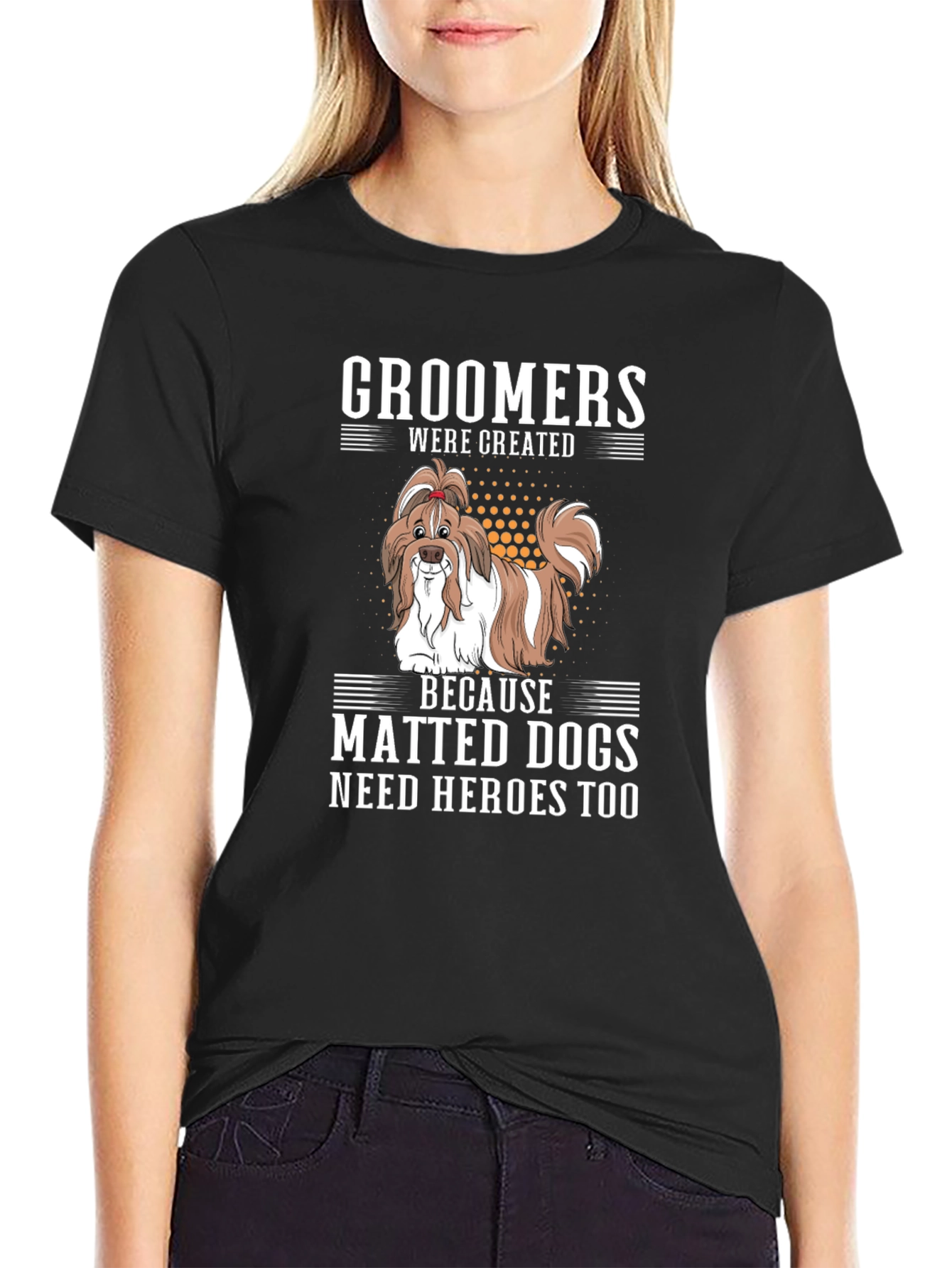 Groomers: Matted Dogs Need Heroes T-Shirt