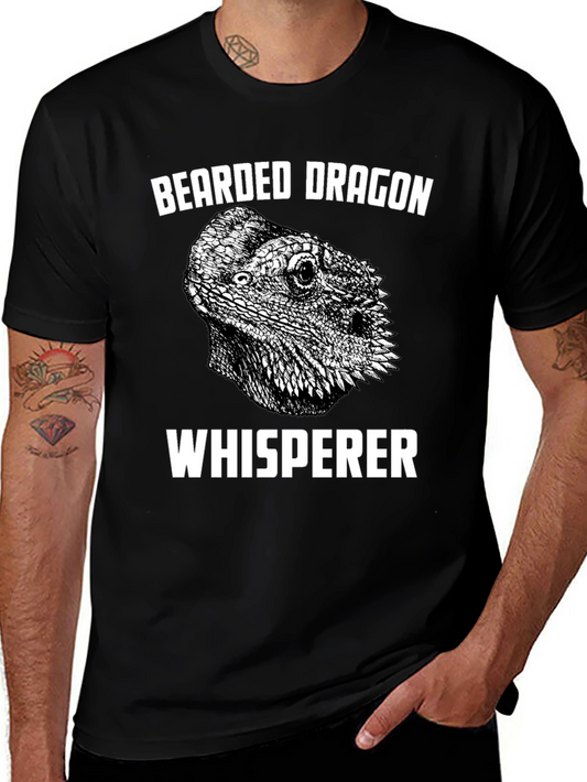 Bearded Dragon Whisperer Graphic T-Shirt