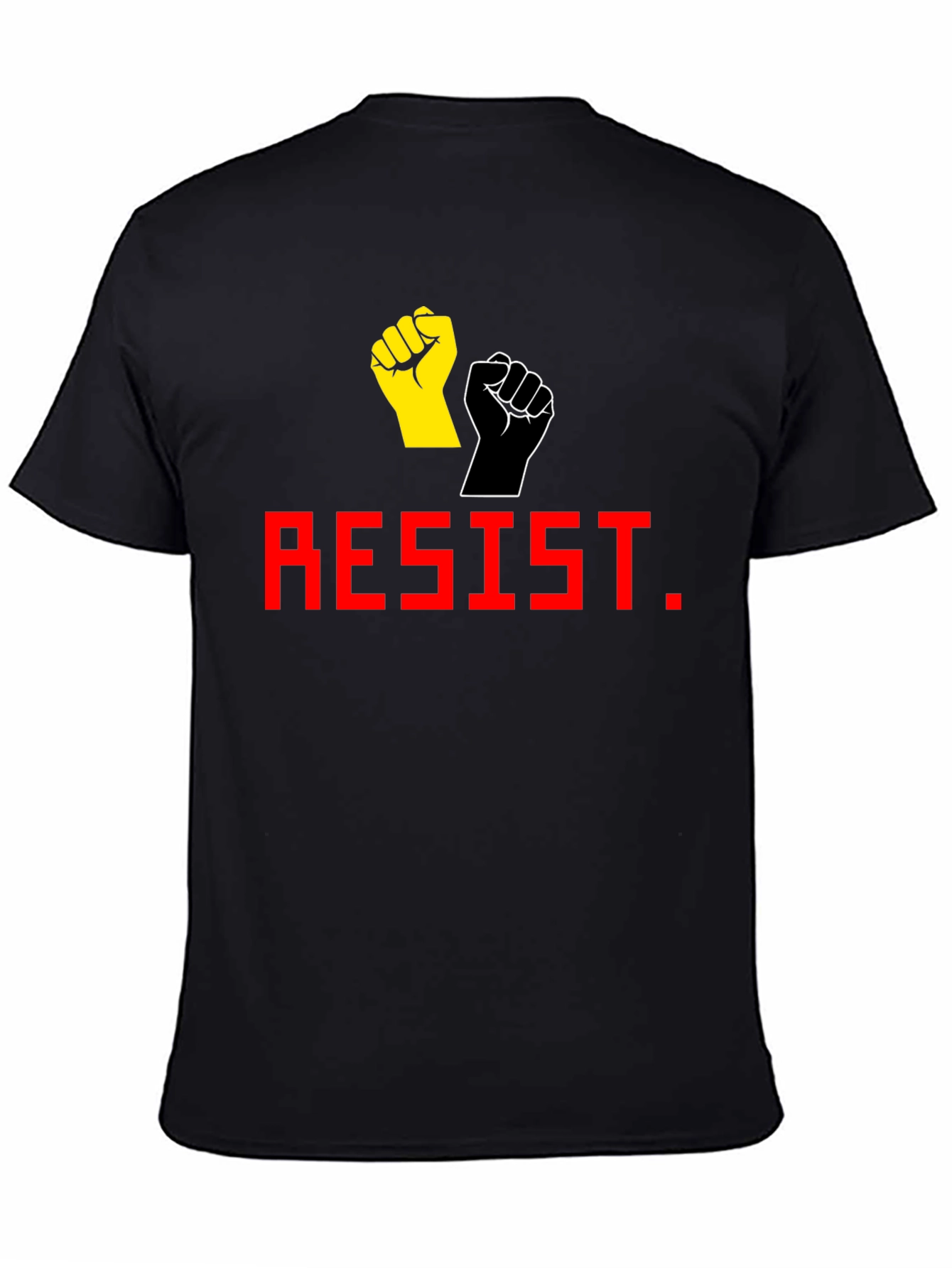 Resist Fist Tee - Activist Black T-Shirt