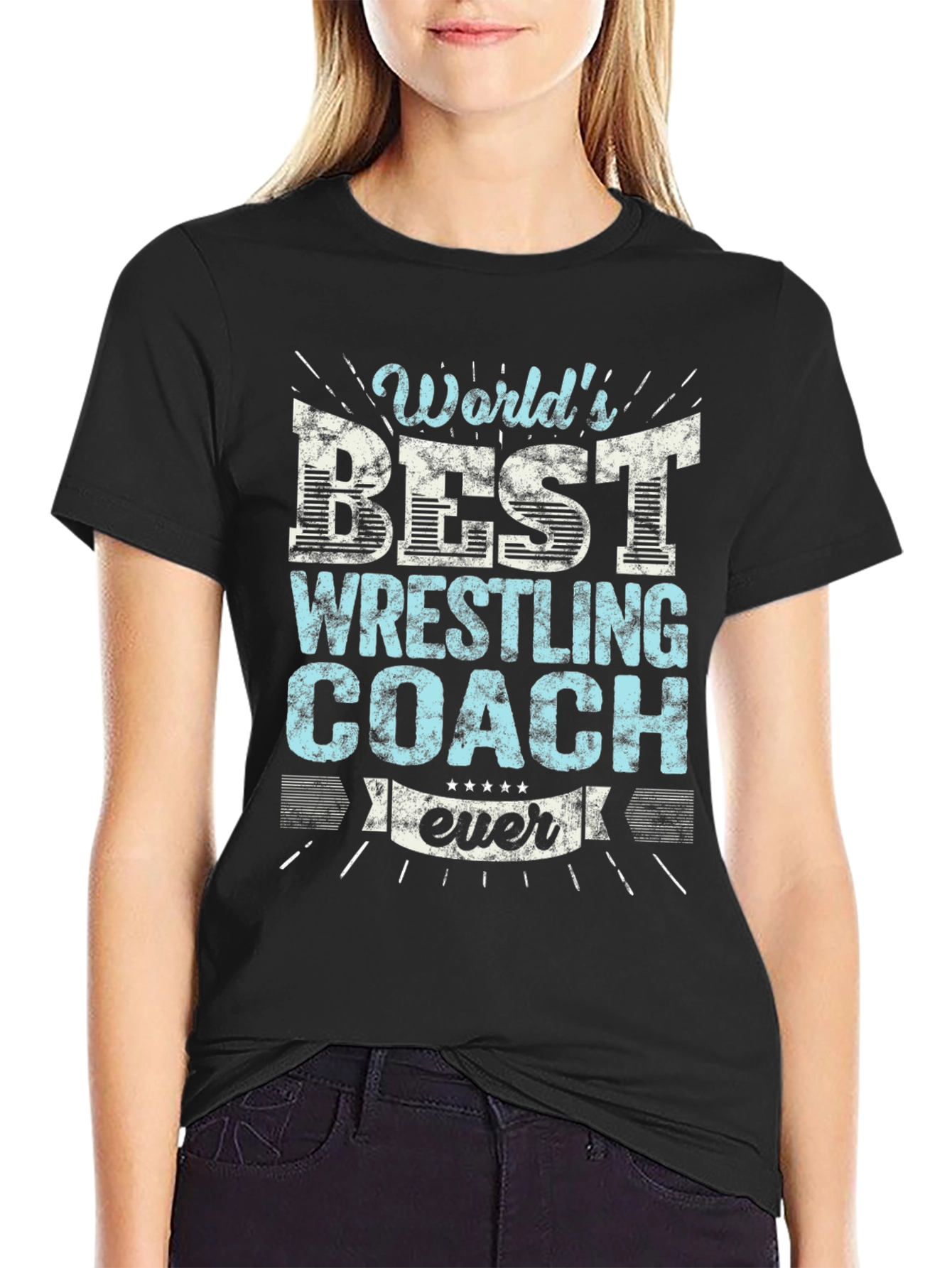 Worlds Best Wrestling Coach Ever T-Shirt
