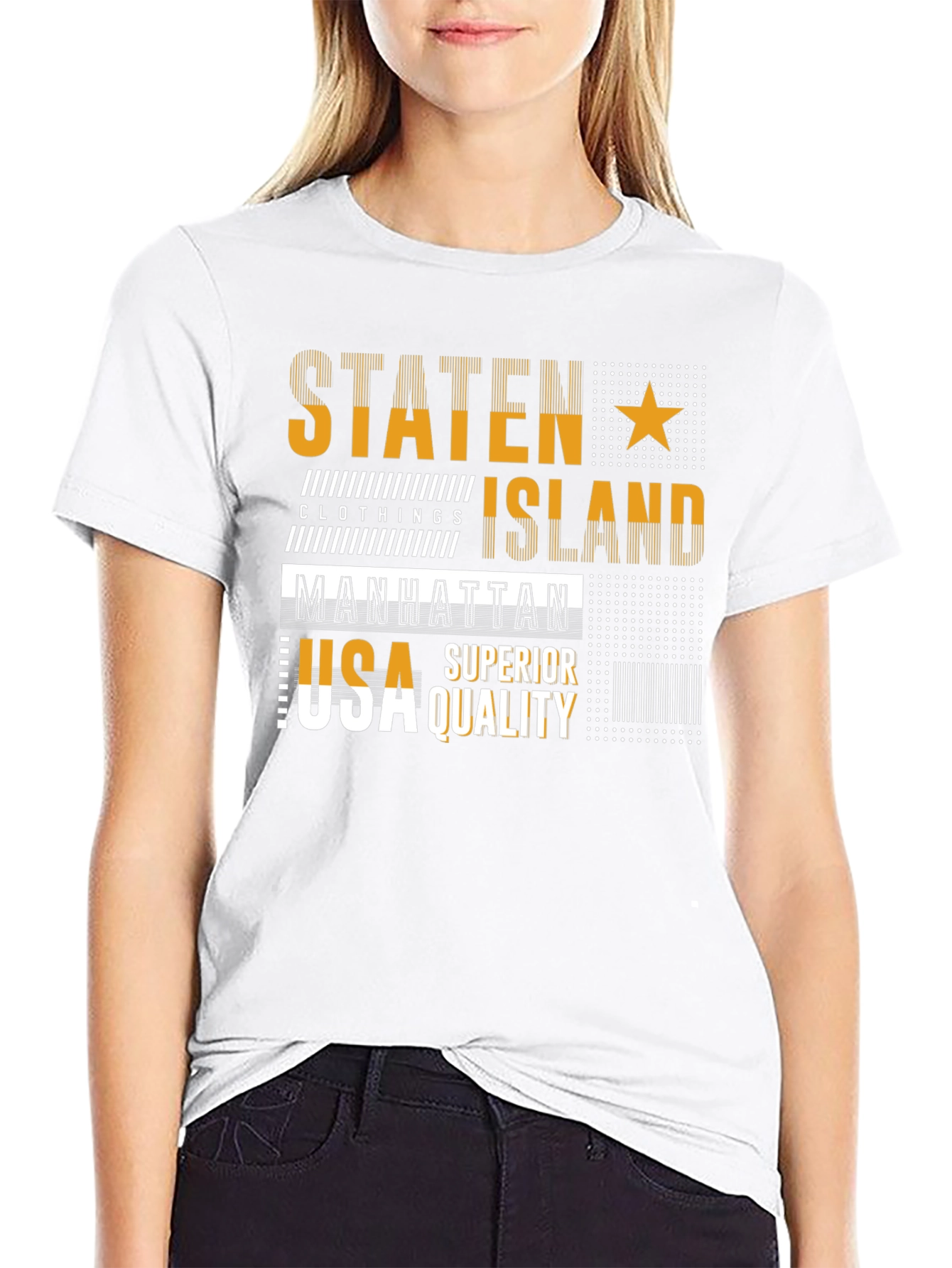 Staten Island Superior Quality Graphic T-Shirt