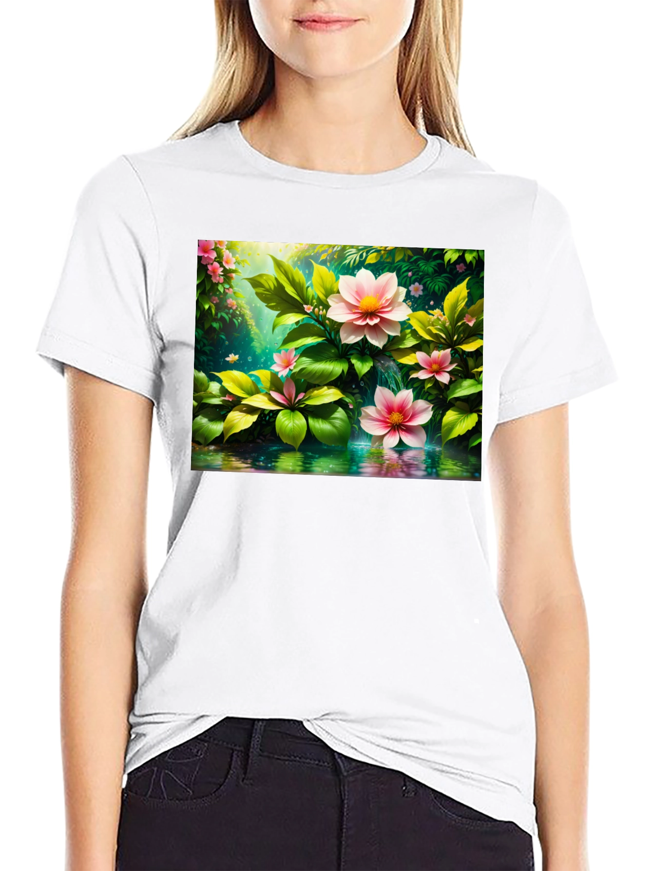Floral Bloom T-Shirt - Nature Inspired Tee