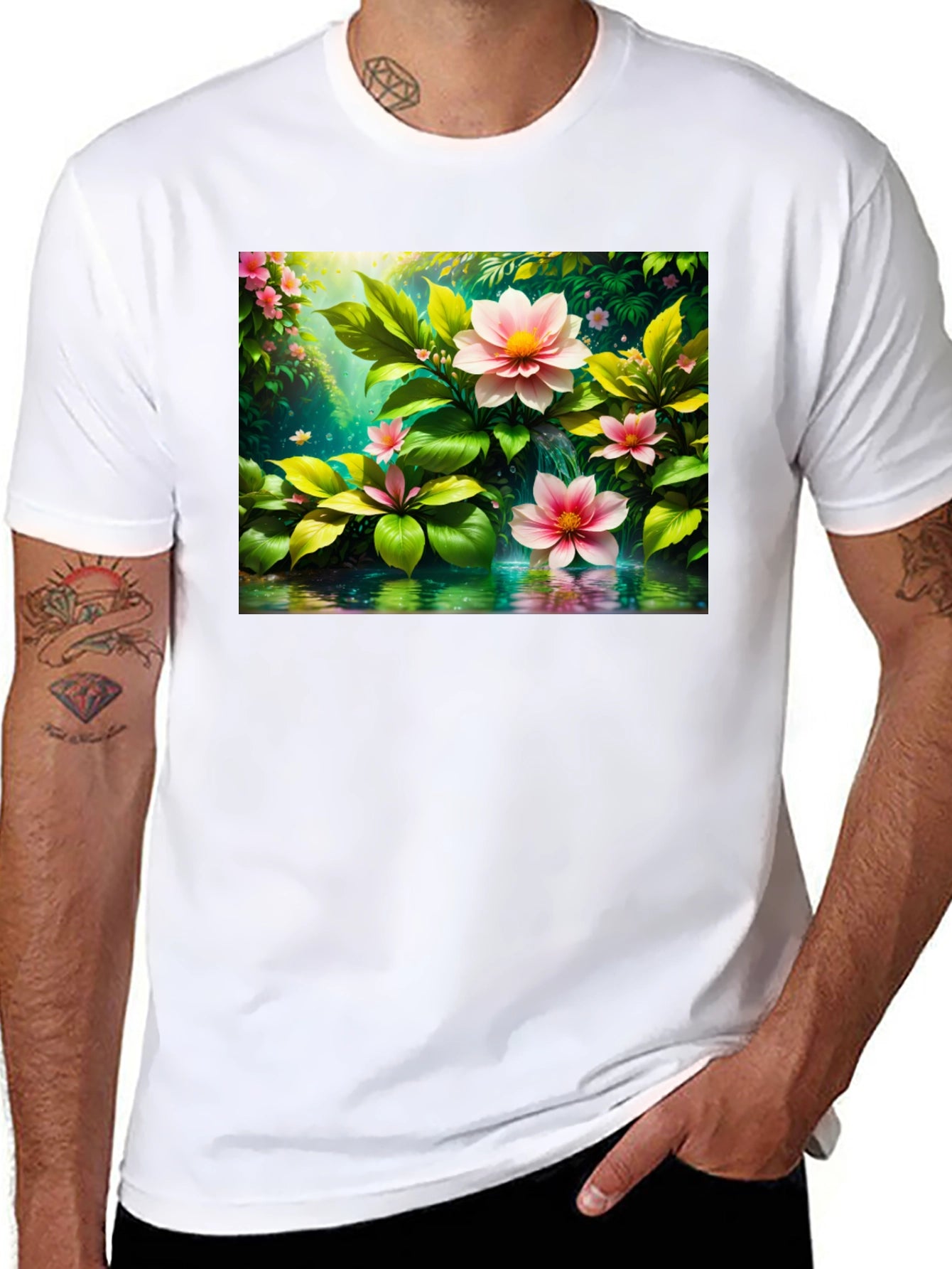 Floral Bloom T-Shirt - Nature Inspired Tee