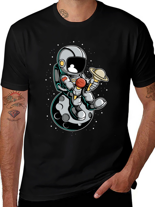 Astronaut Moon Graphic Tee