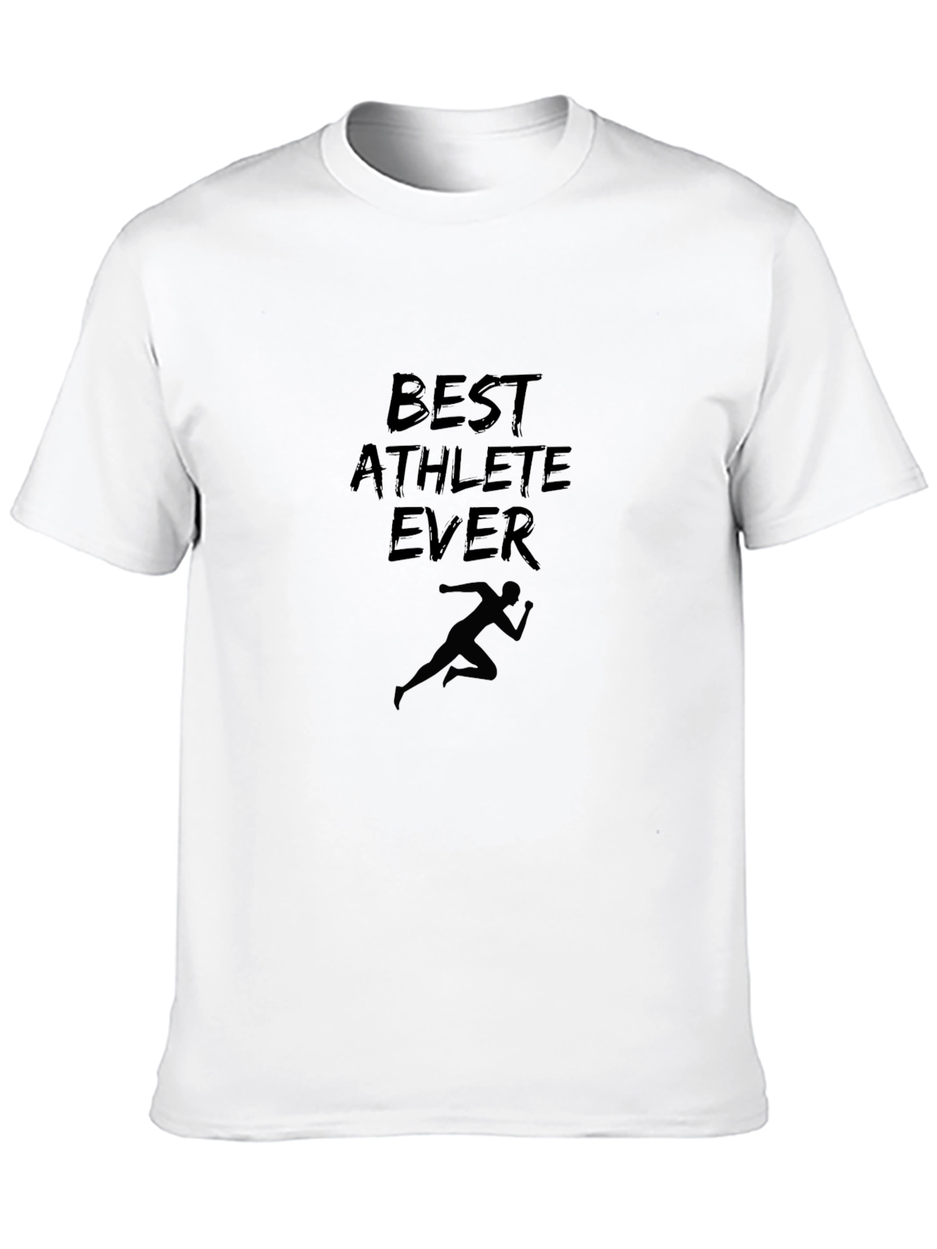 Best Athlete Ever Black T-Shirt