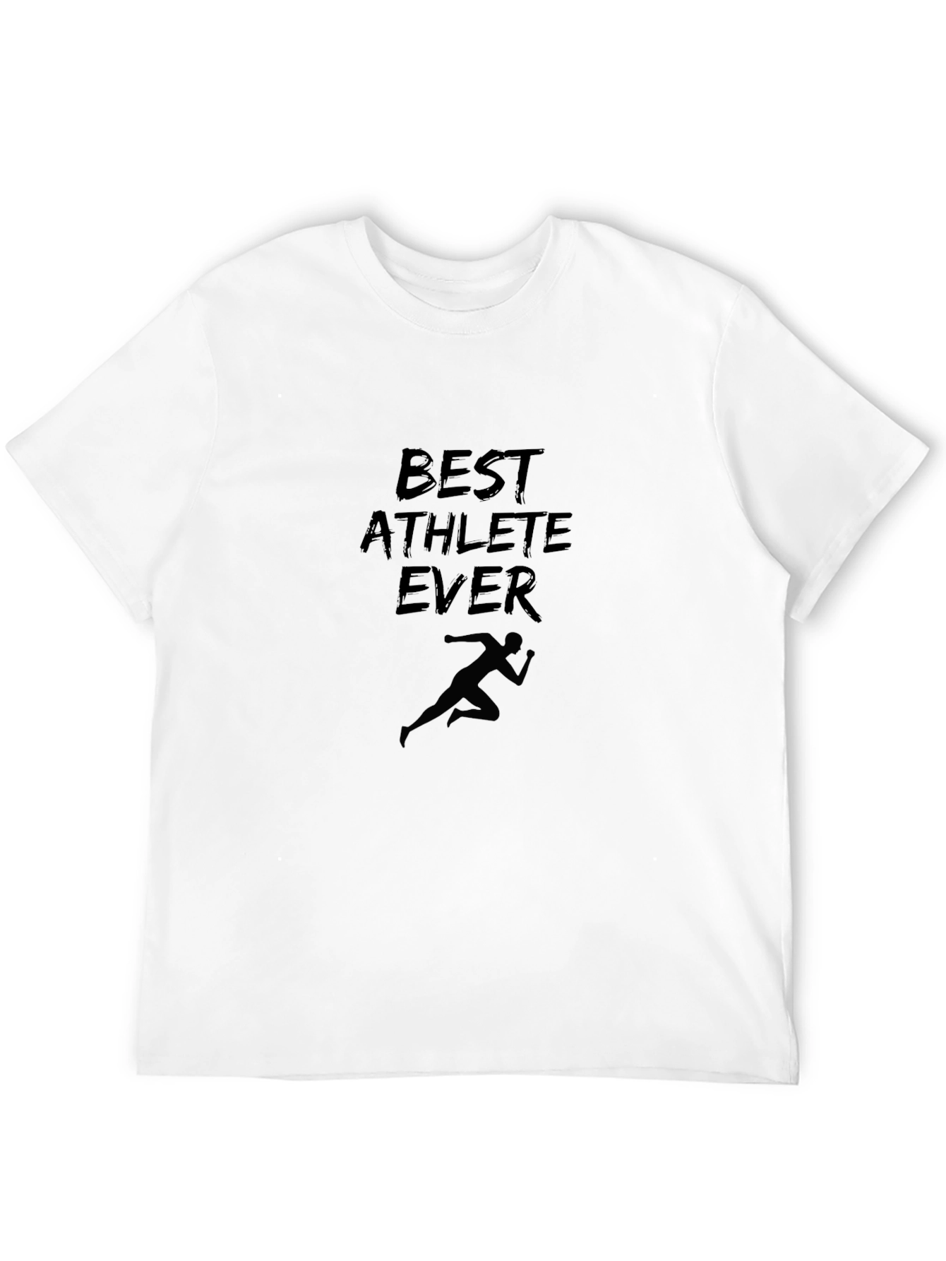 Best Athlete Ever Black T-Shirt