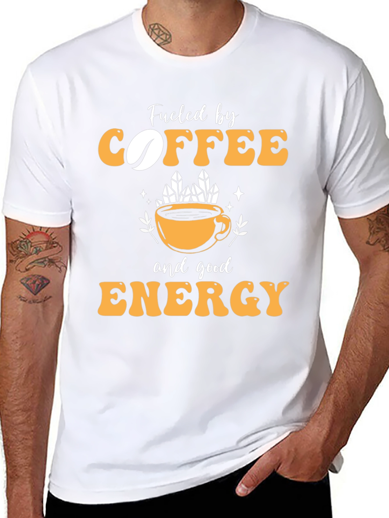 Fueled by Coffee and Good Energy T-Shirt
