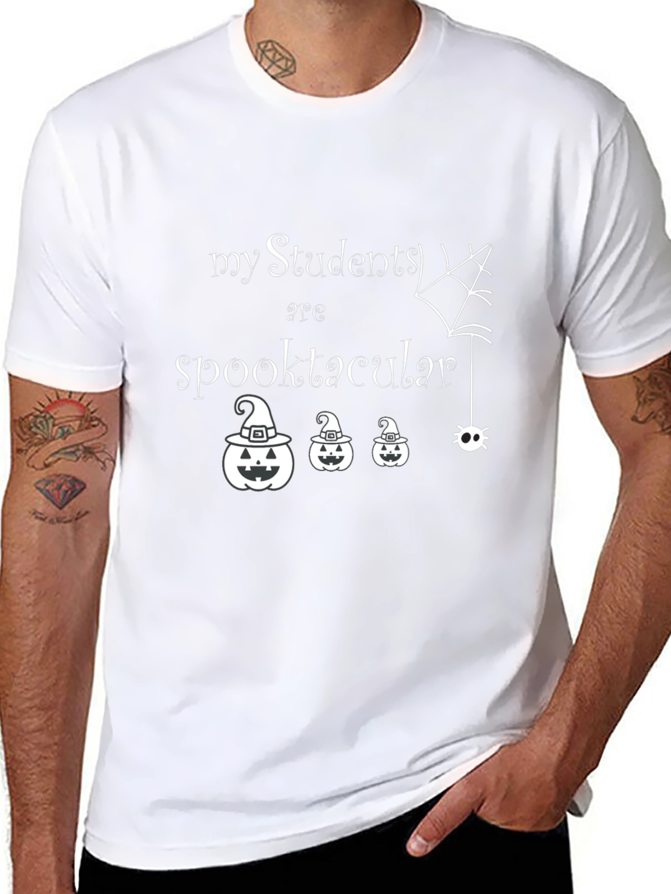 Spooktacular Students T-Shirt - Halloween Teacher Tee