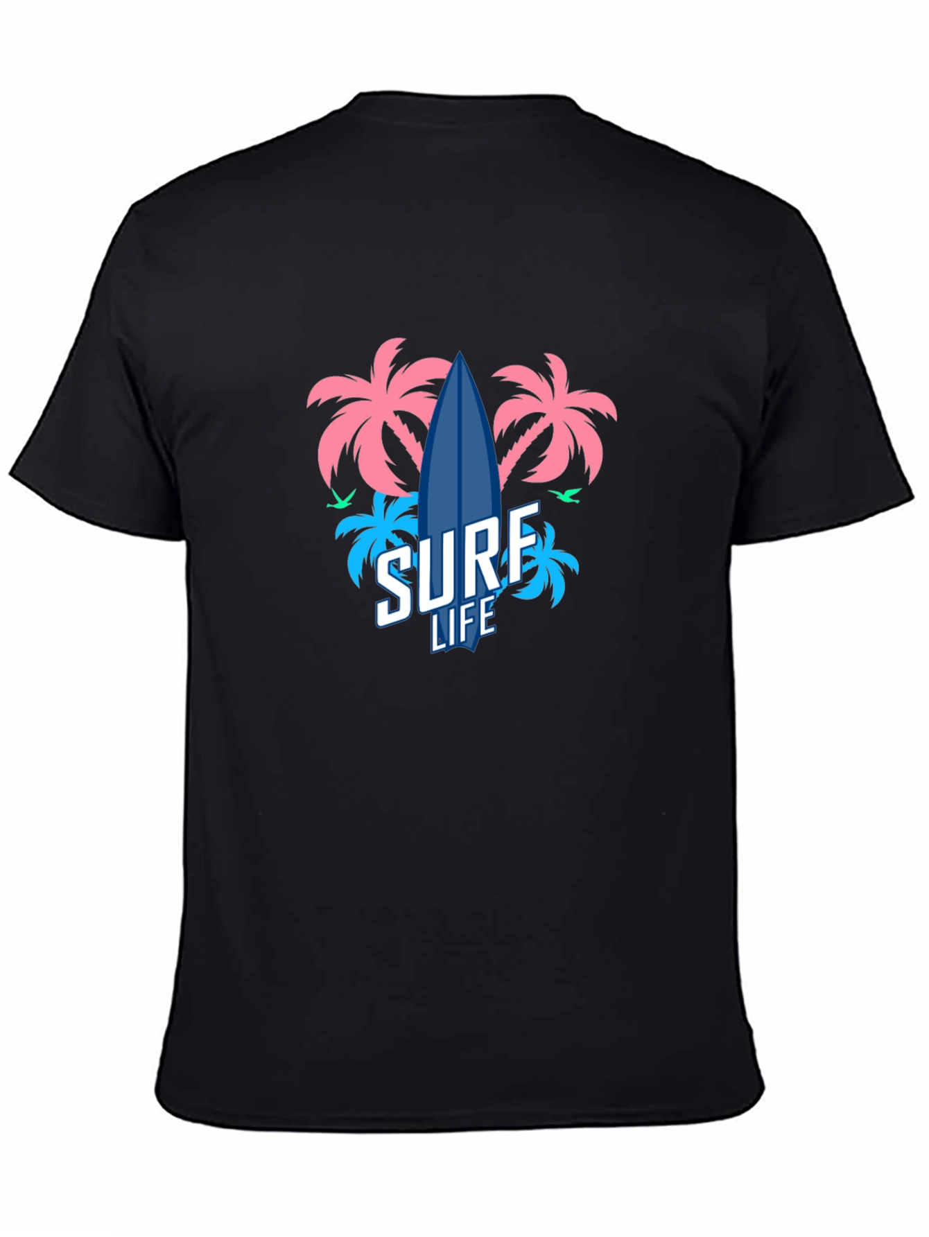 Surf Life Graphic Tee - Tropical Vibes