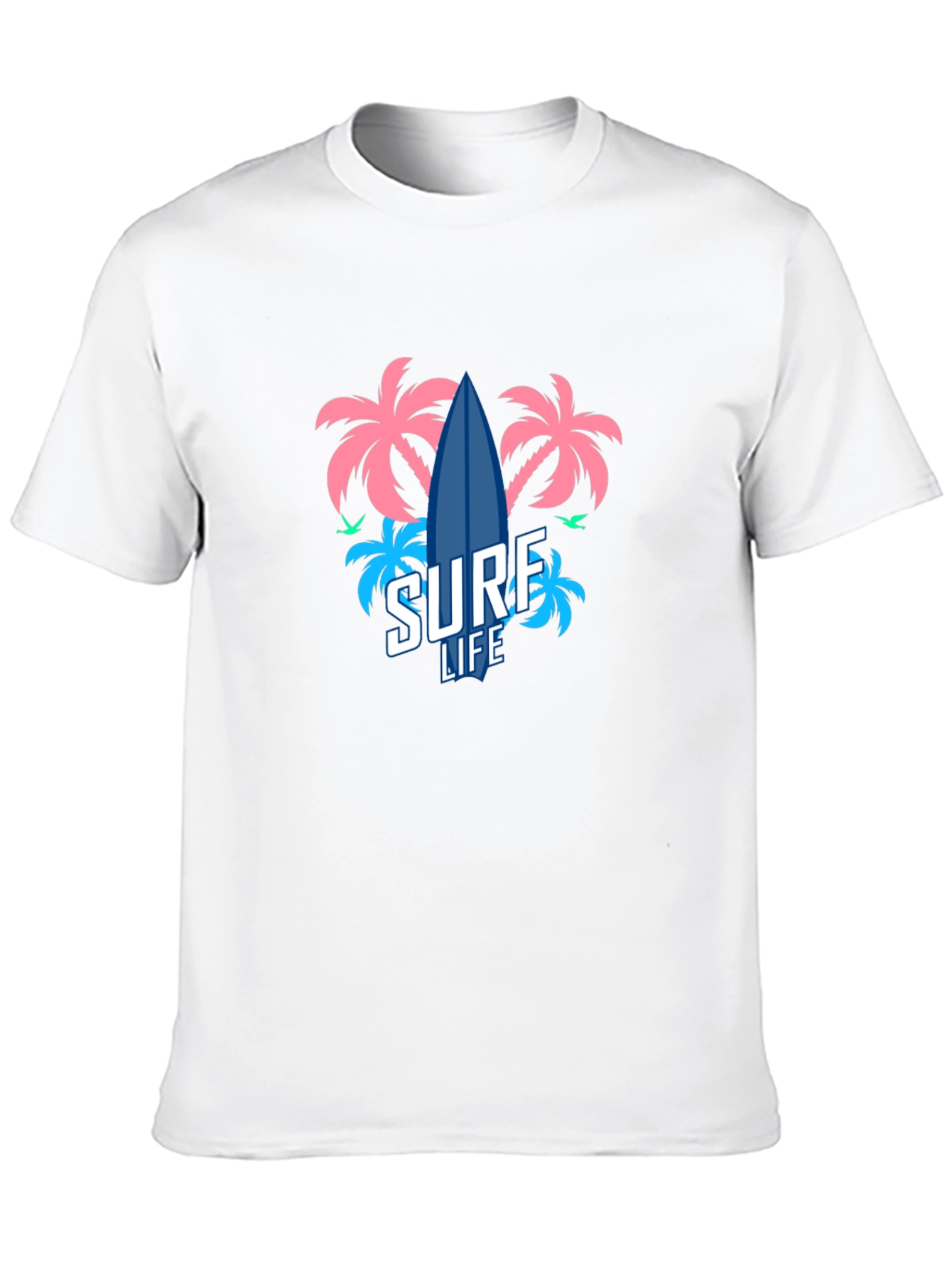 Surf Life Graphic Tee - Tropical Vibes
