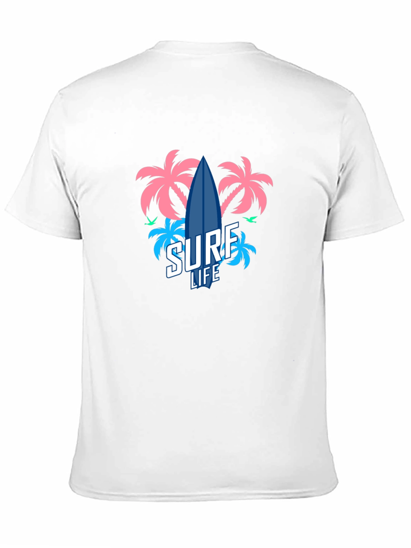 Surf Life Graphic Tee - Tropical Vibes